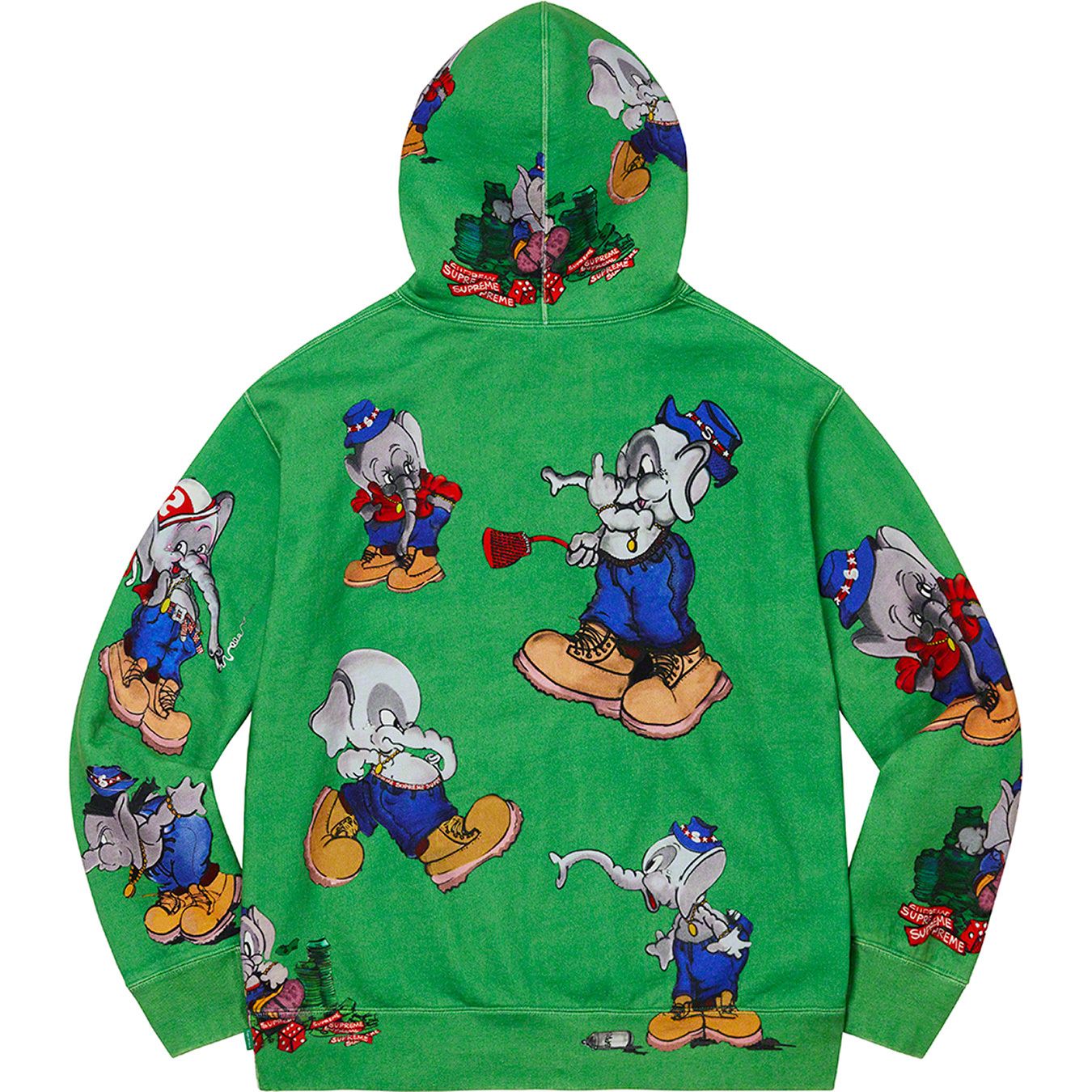 Elephant Hooded Sweatshirt