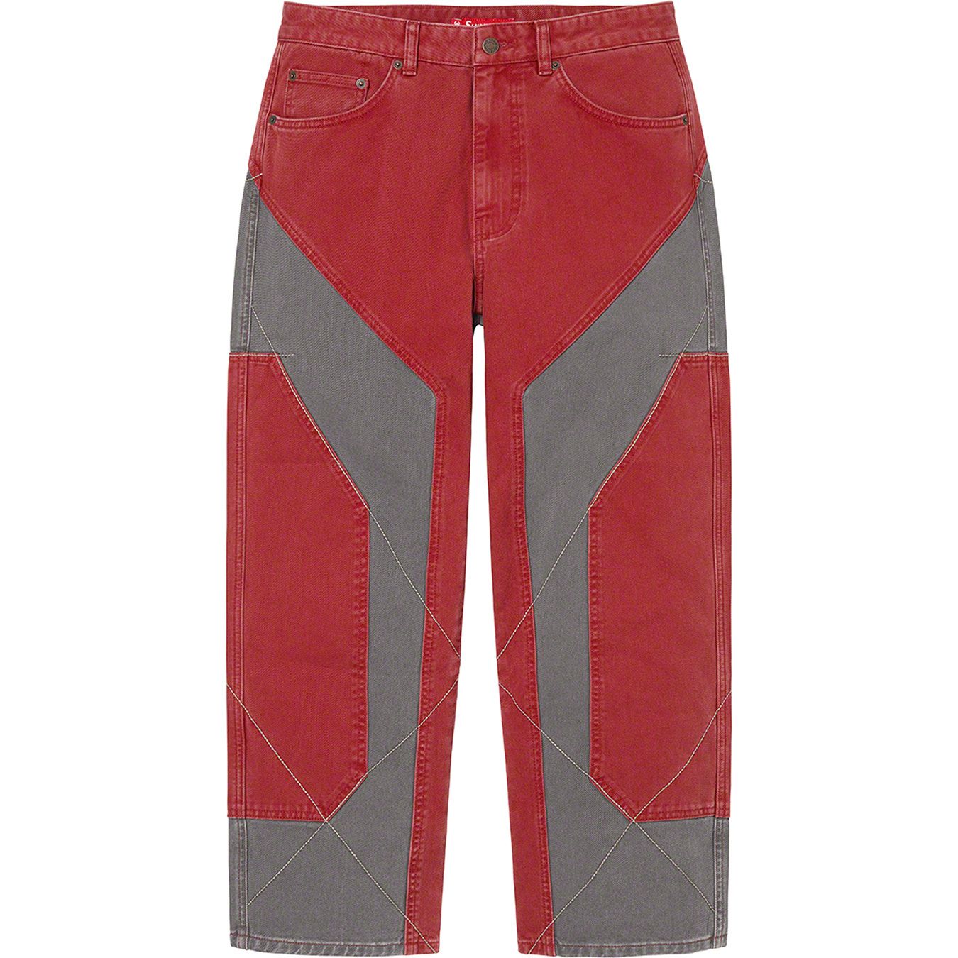 2-Tone Paneled Jean