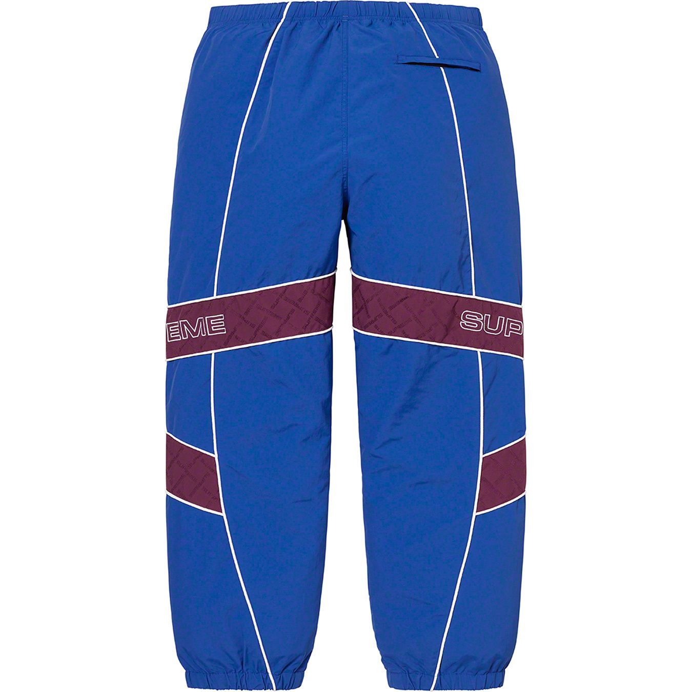 Jacquard Panel Track Pant