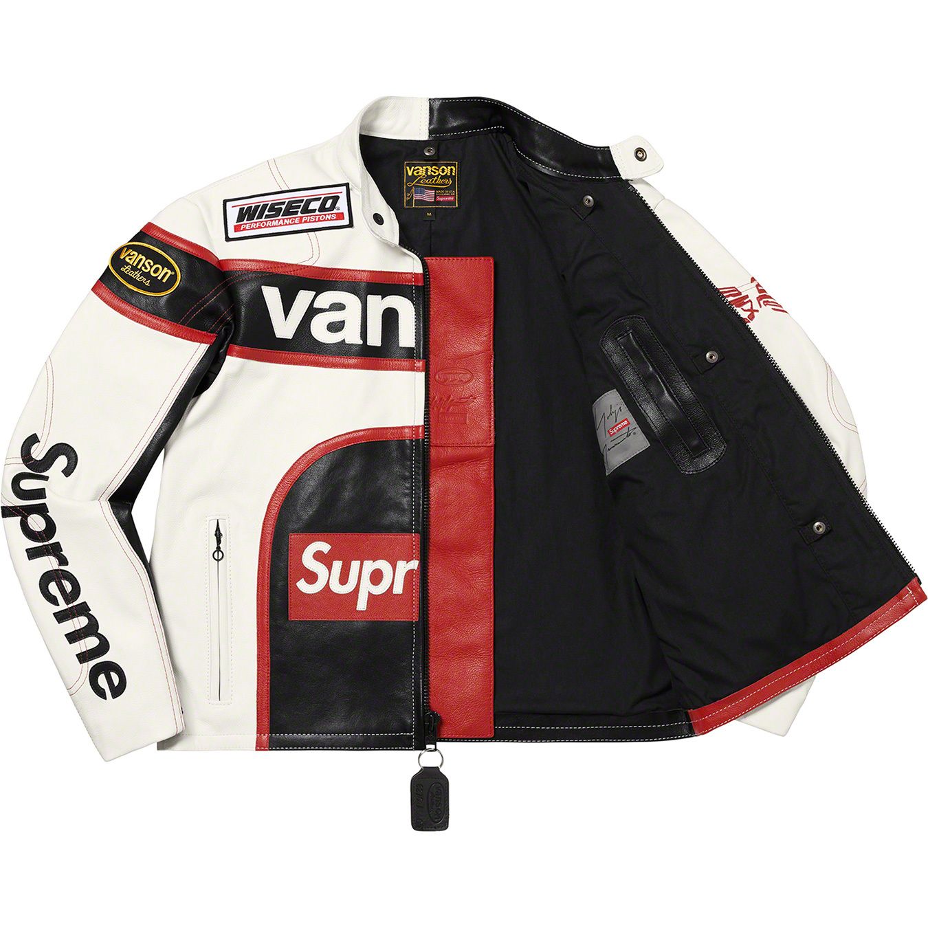 Supreme®/Yohji Yamamoto®/ Vanson Leathers® Split Jacket