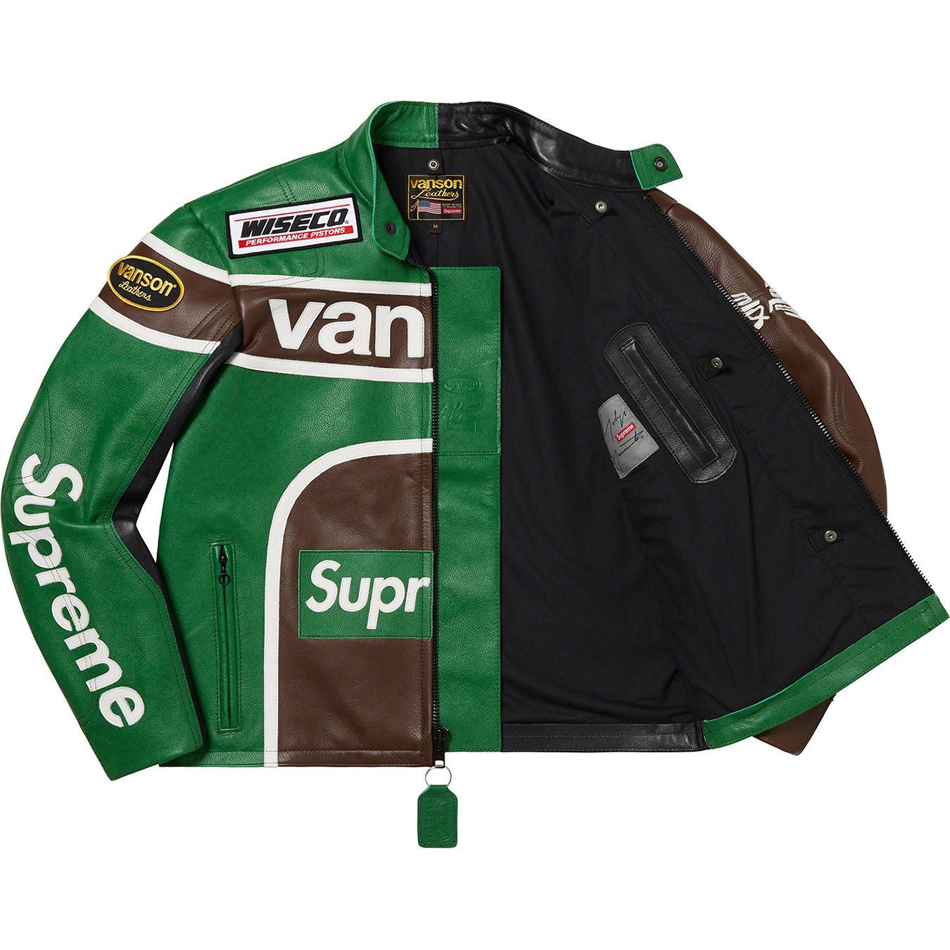 Supreme®/Yohji Yamamoto®/ Vanson Leathers® Split Jacket