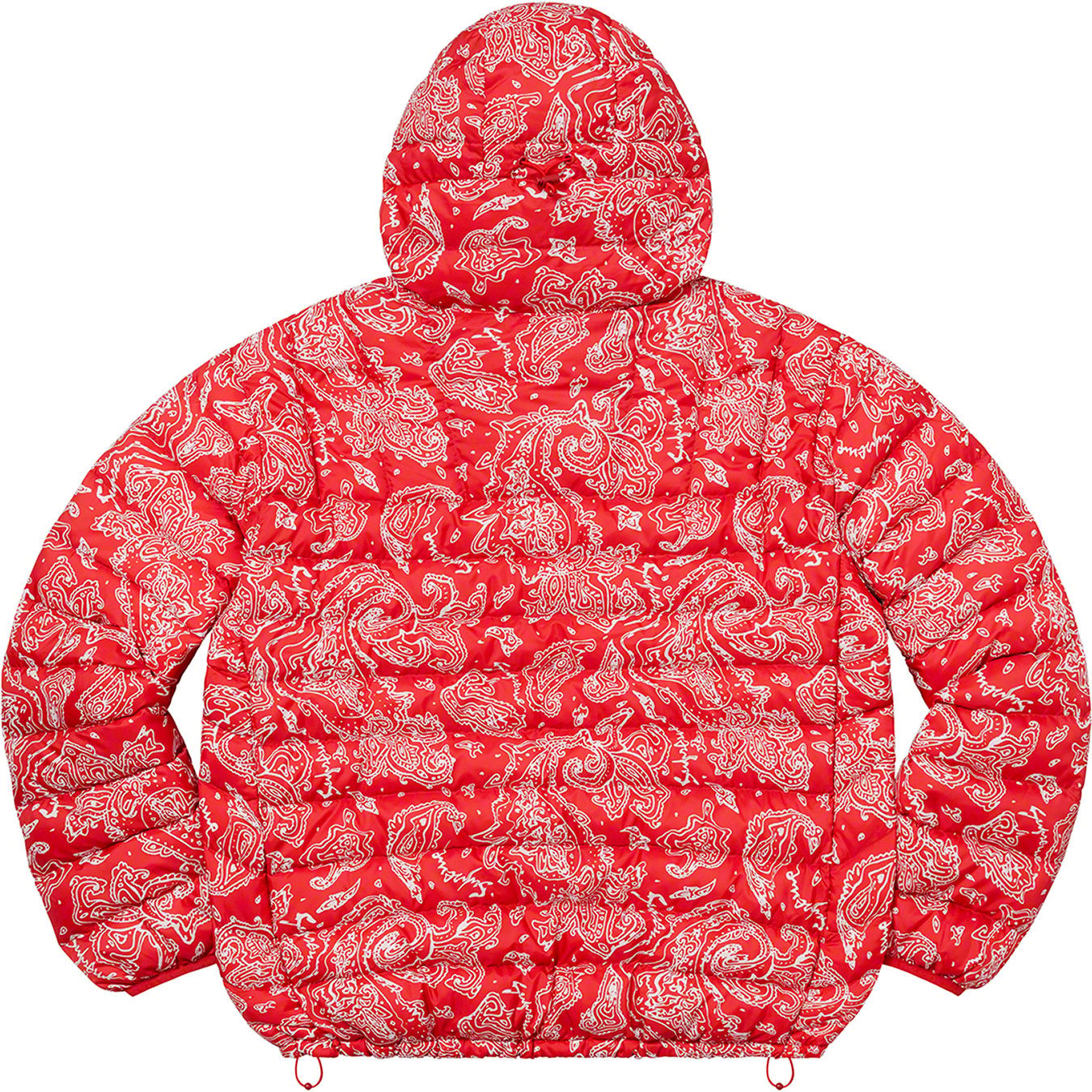 Micro Down Half Zip Hooded Pullover