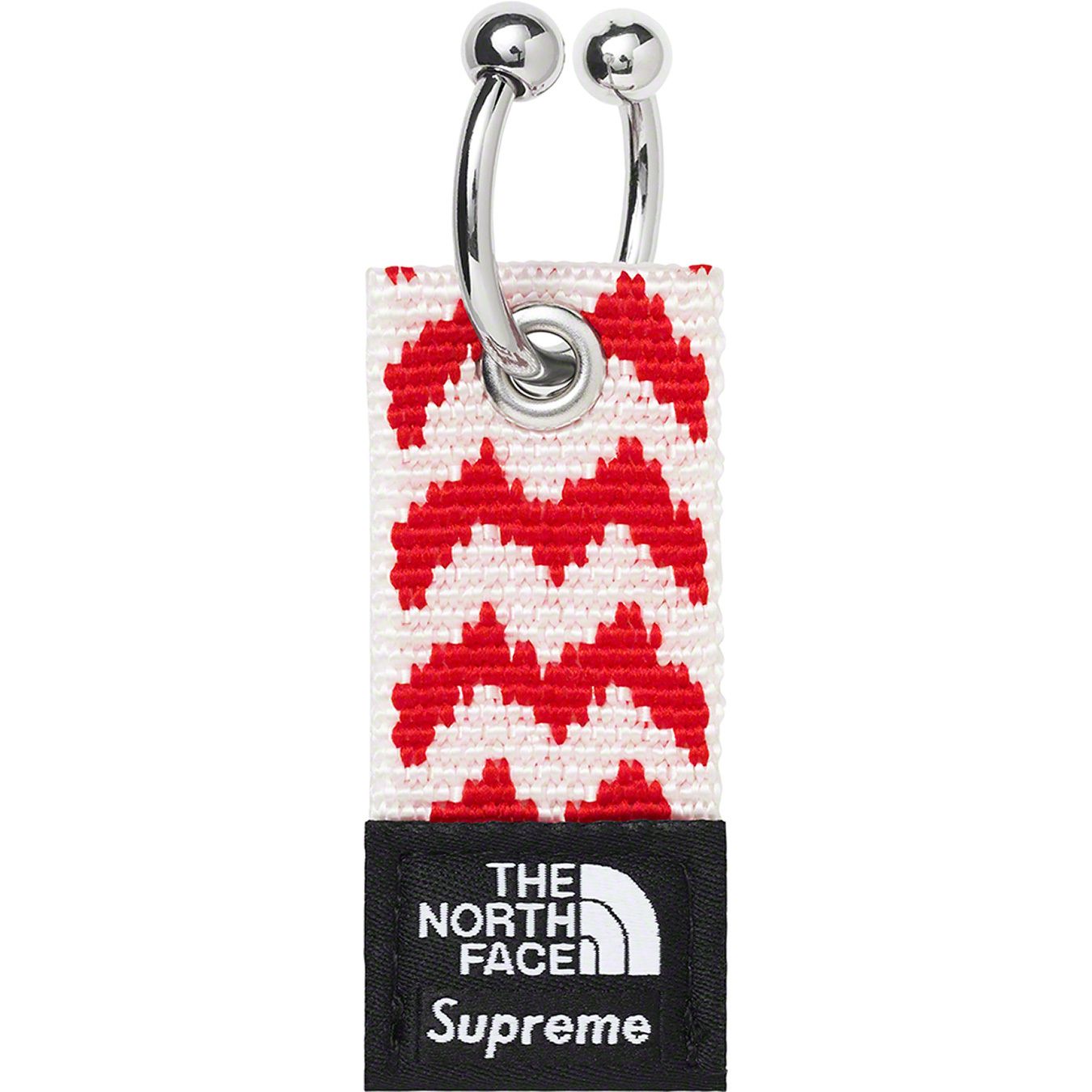 Supreme®/The North Face® Woven Keychain