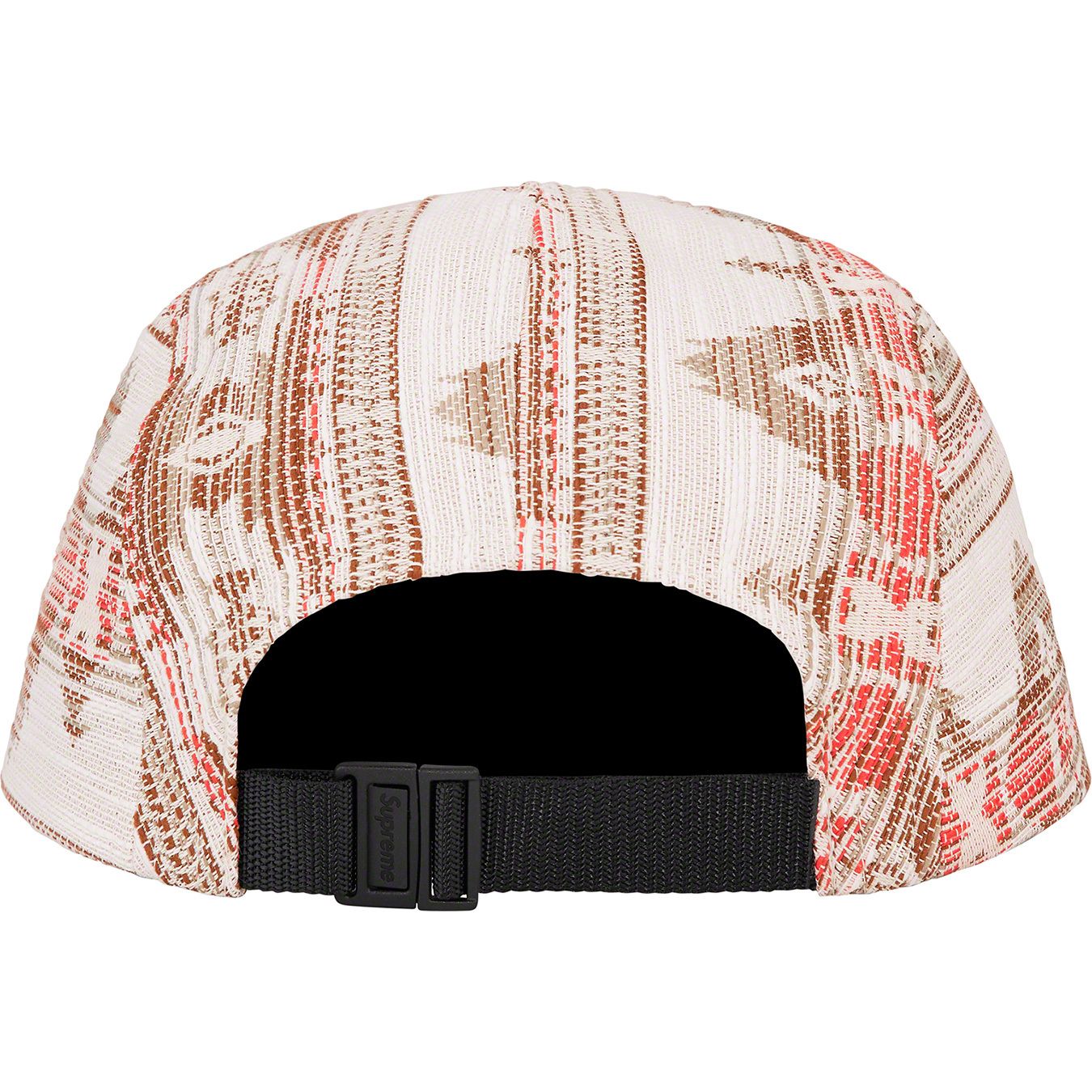 Woven Pattern Camp Cap
