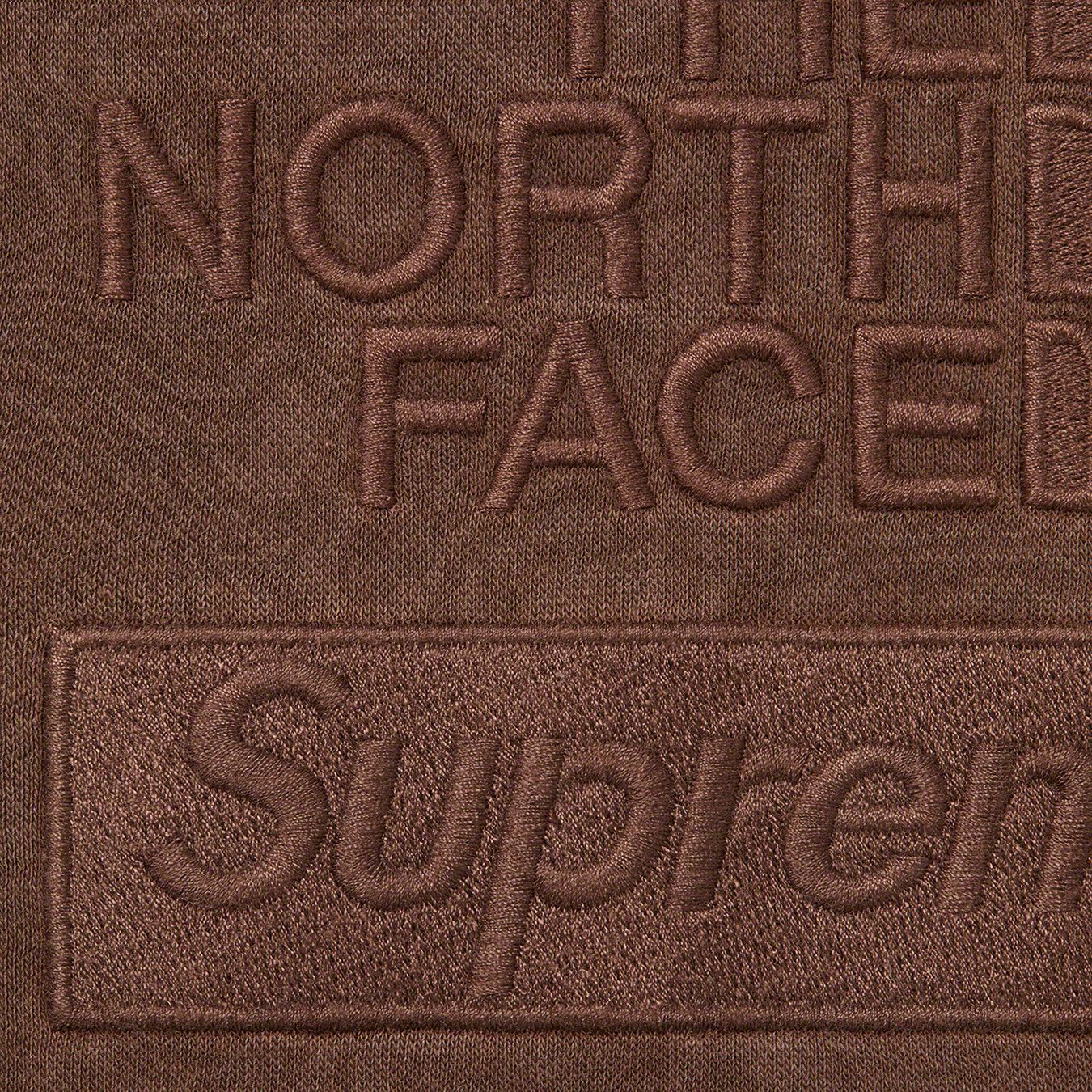Supreme®/The North Face® Pigment Printed Hooded Sweatshirt