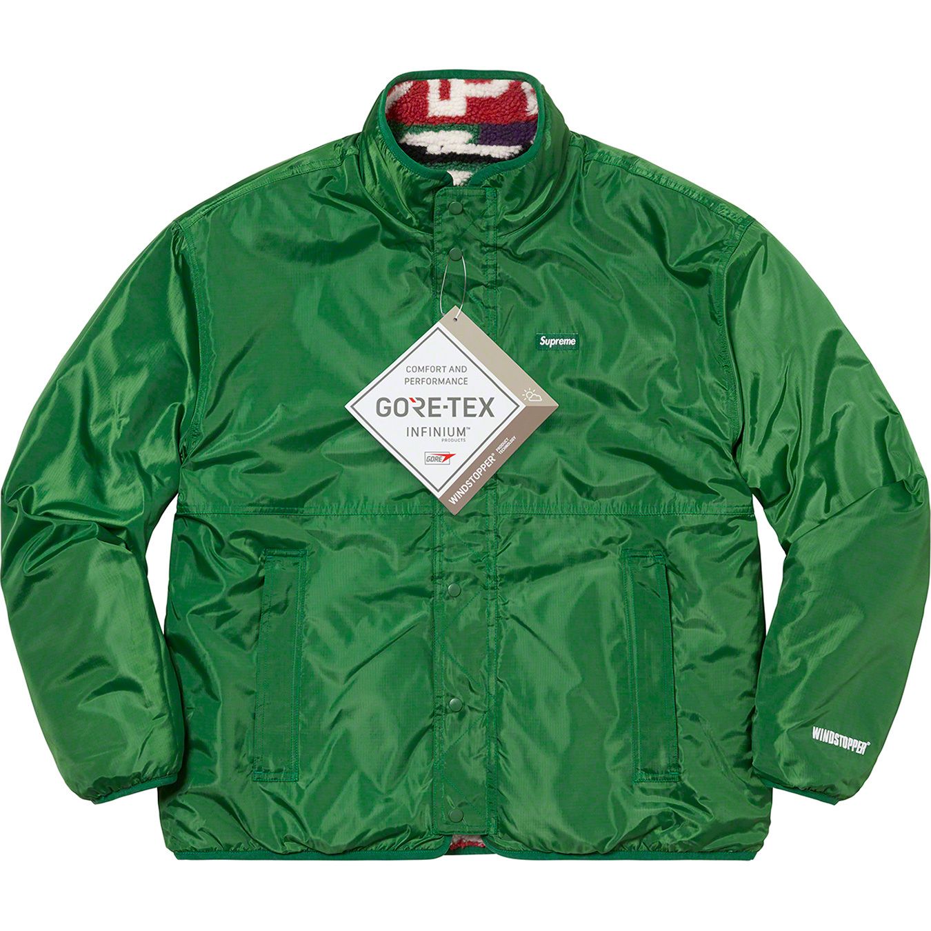 Geo Reversible WINDSTOPPER® Fleece Jacket