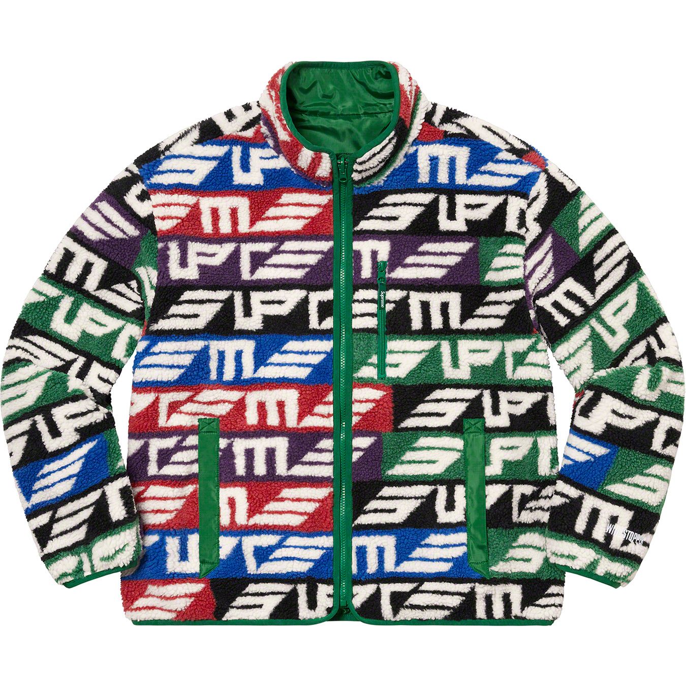 Geo Reversible WINDSTOPPER® Fleece Jacket