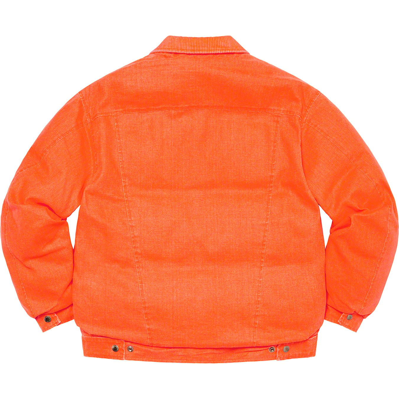 Supreme®/Schott® Canvas Down Trucker Jacket