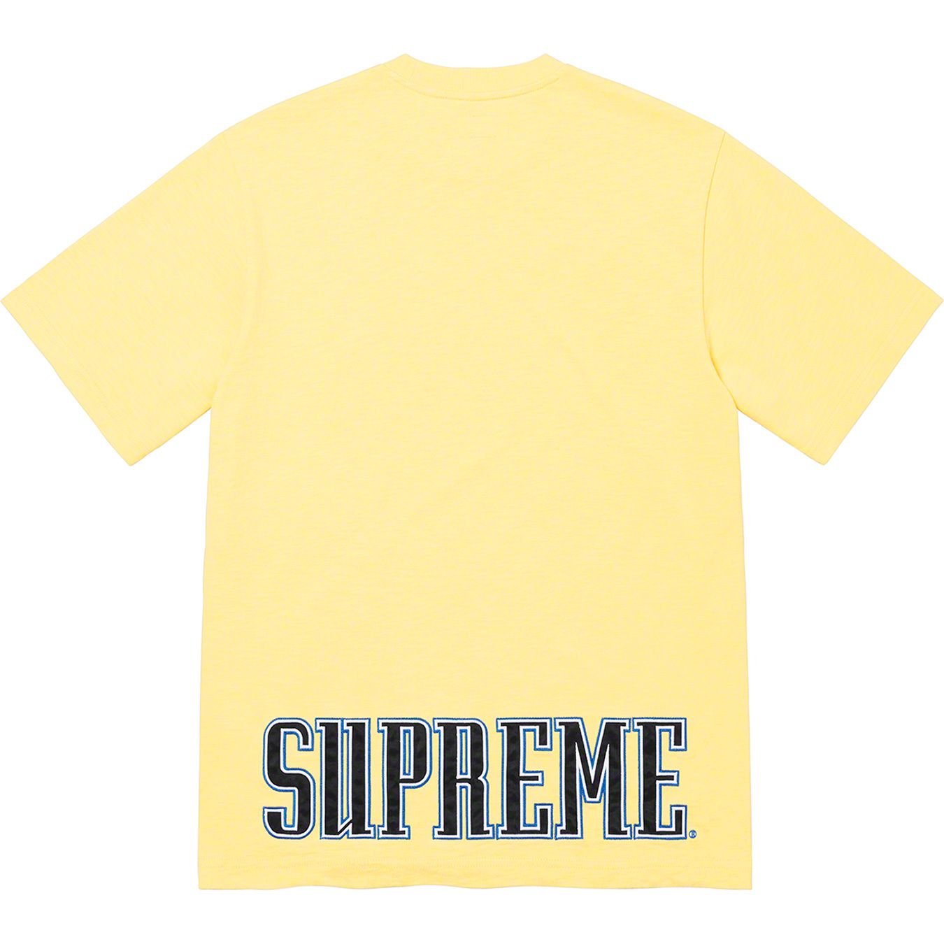 Contrast Appliqué S/S Top