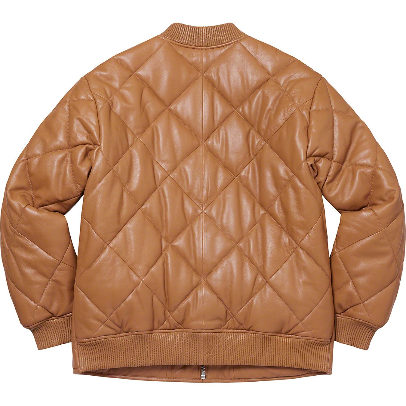 Quilted Leather Work Jacket