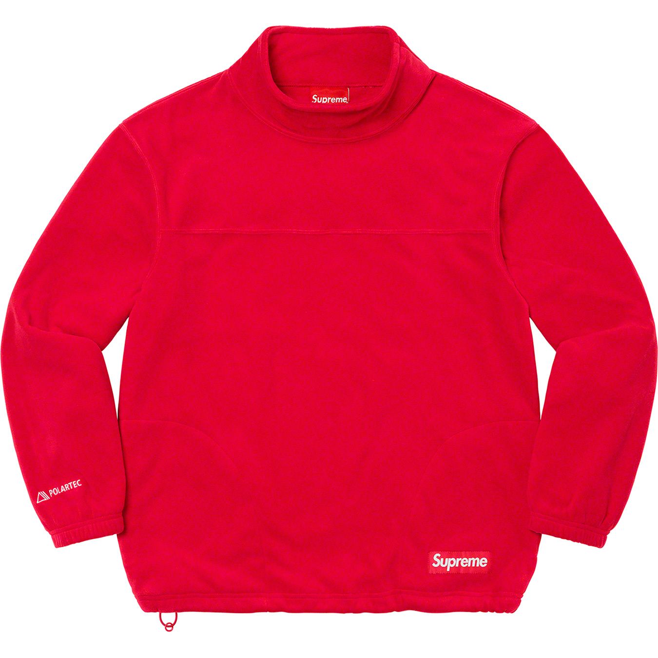 Polartec® Mock Neck Pullover