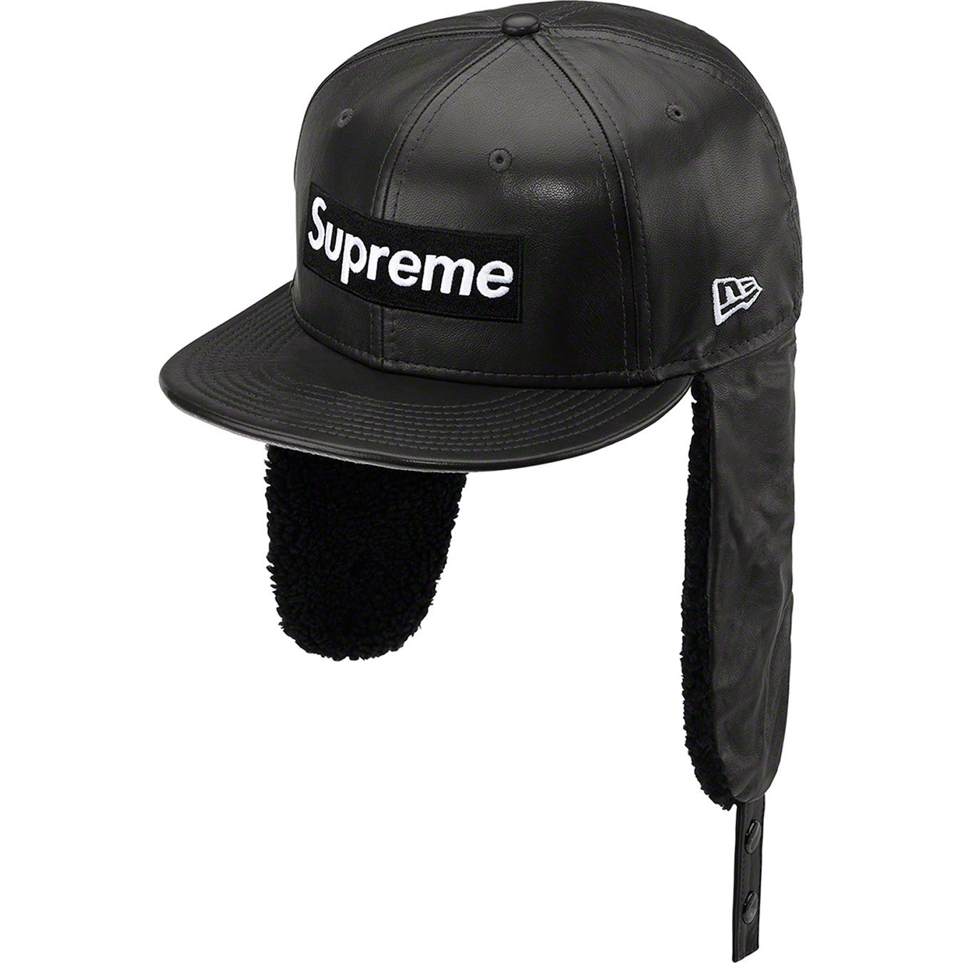 Leather Earflap Box Logo New Era®