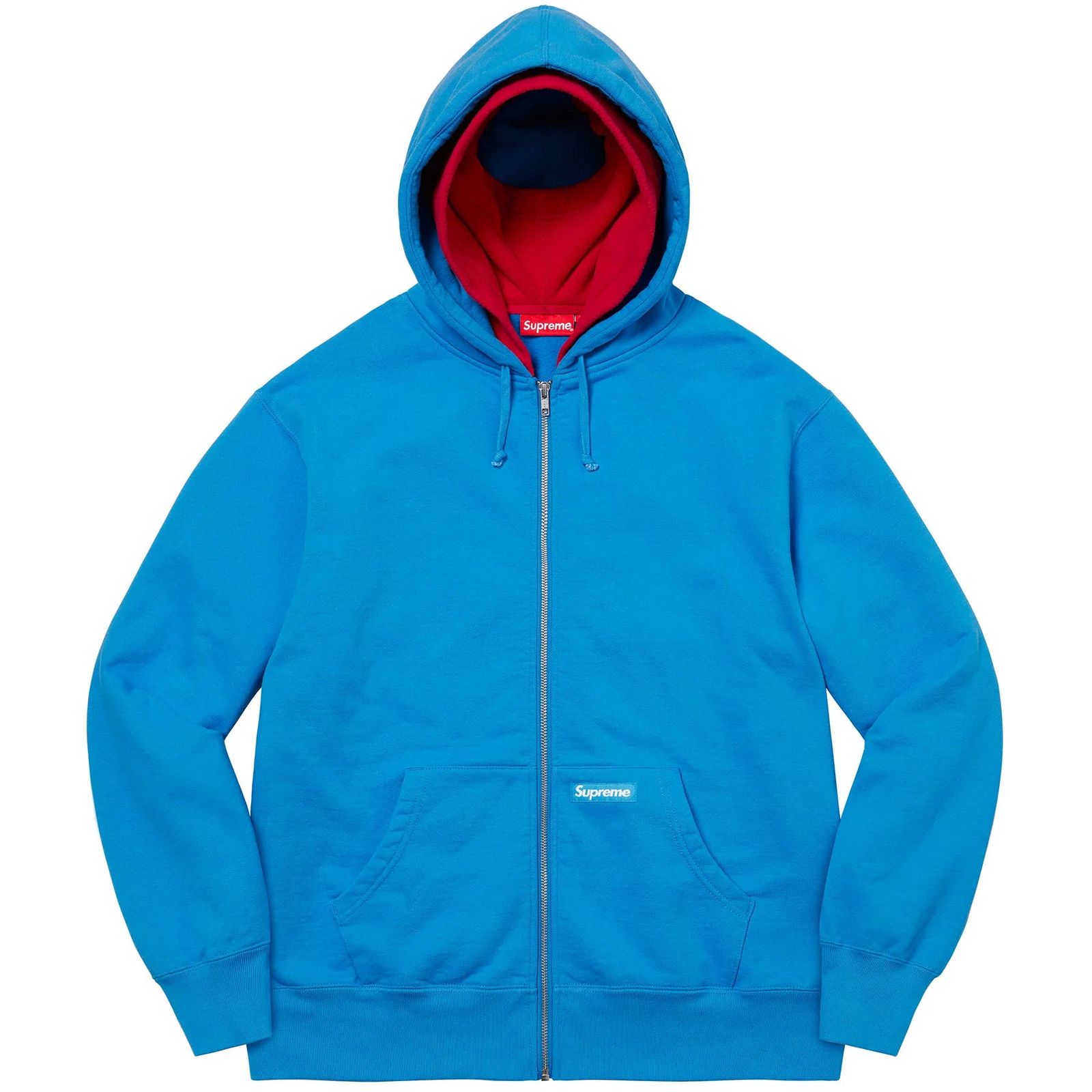 Double Hood Facemask Zip Up Hooded Sweatshirt