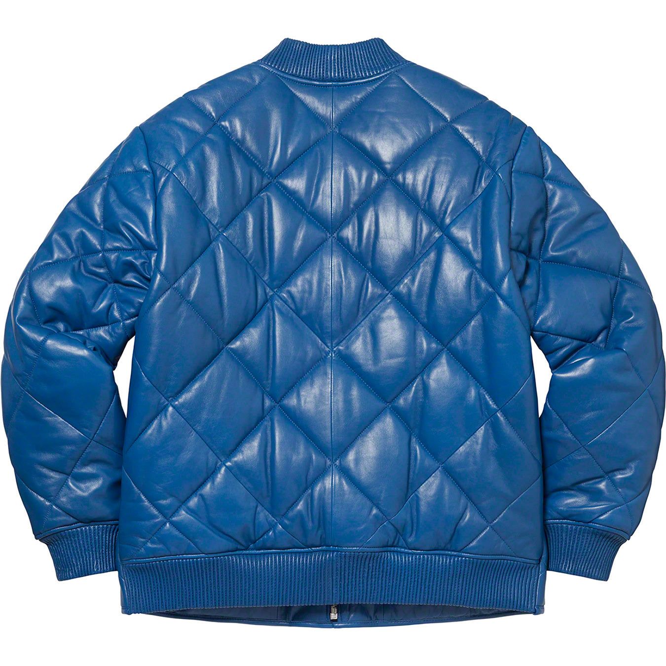 Quilted Leather Work Jacket