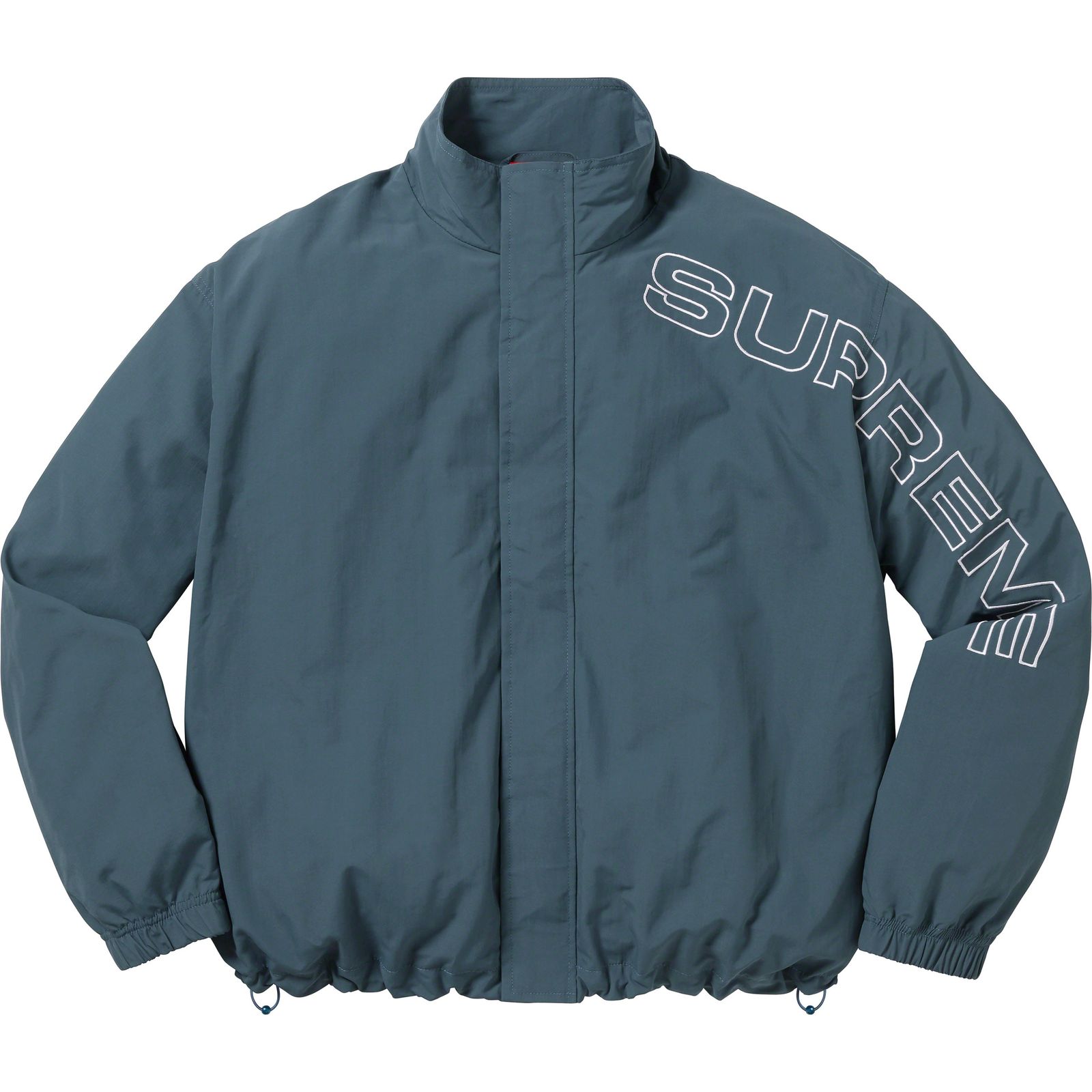 Spellout Embroidered Track Jacket