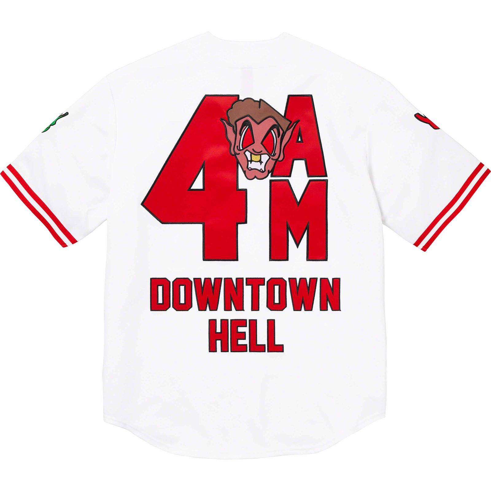 Supreme®/Mitchell & Ness® Downtown Hell Baseball Jersey