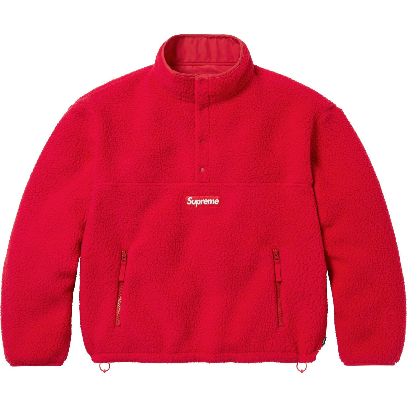 Polartec® Shearling Reversible Pullover