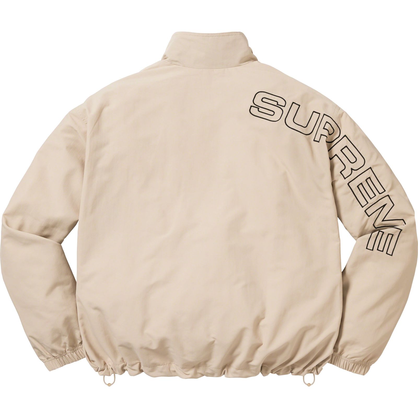Spellout Embroidered Track Jacket
