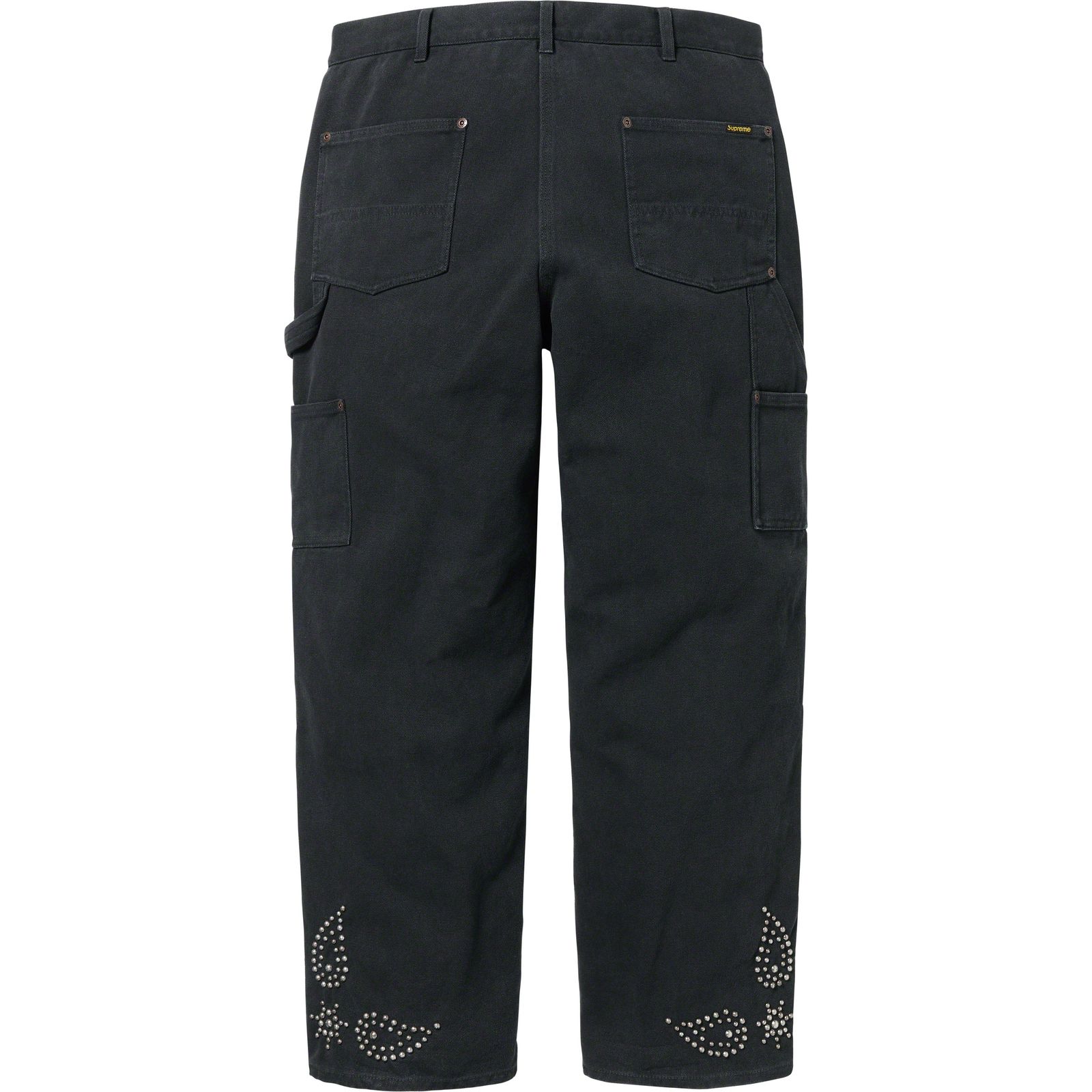 Paisley Studded Double Knee Painter Pant