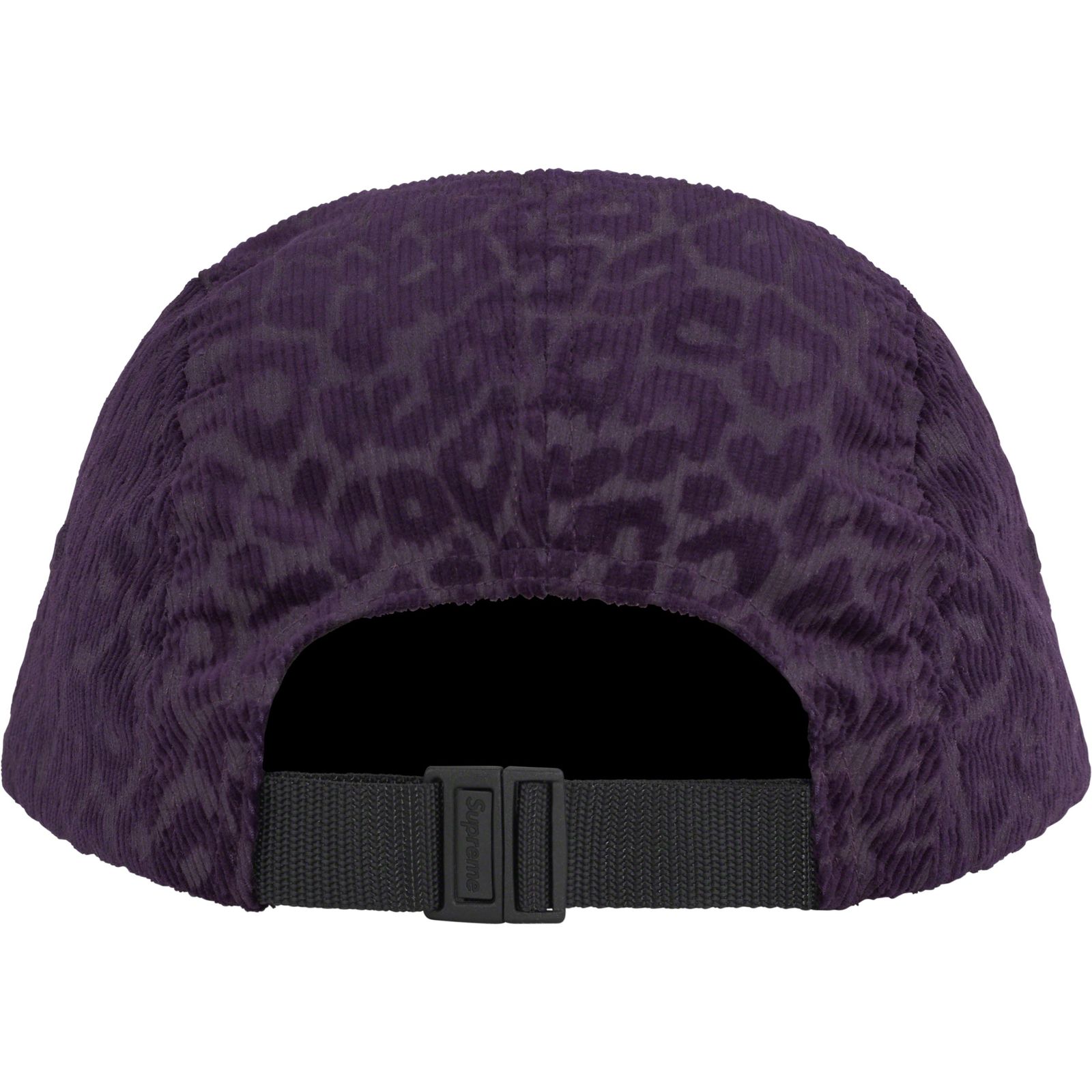 Leopard Corduroy Camp Cap