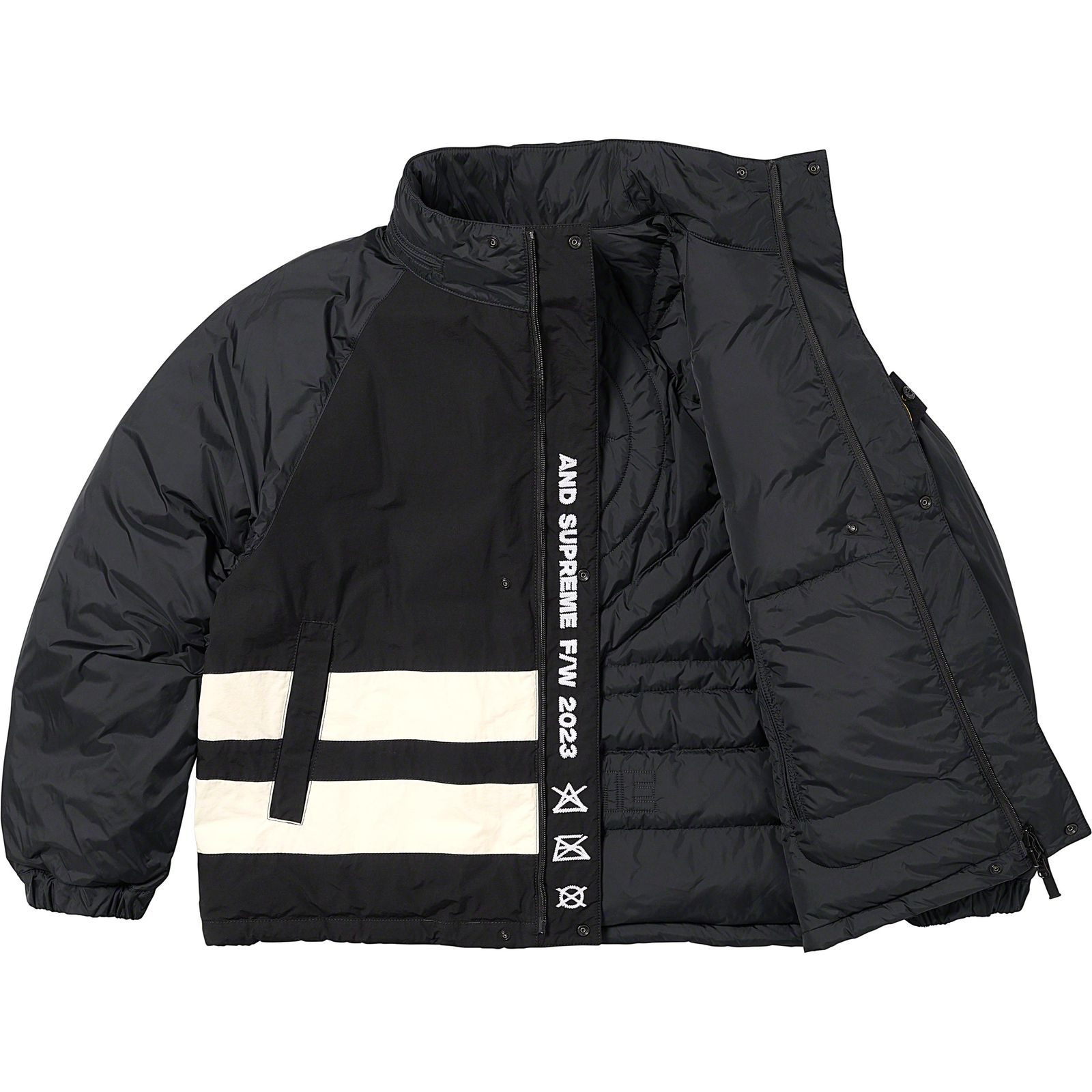 Supreme®/Stone Island® Reversible Down Puffer Jacket