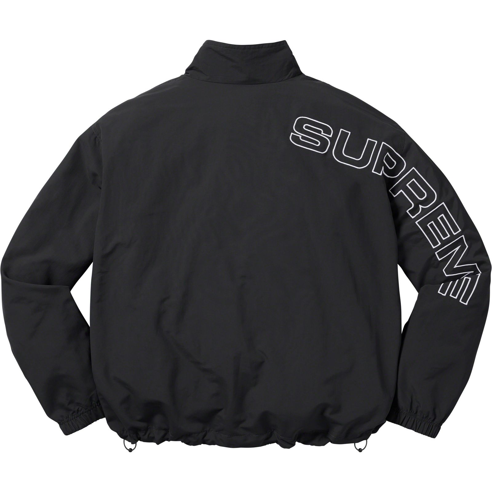 Spellout Embroidered Track Jacket