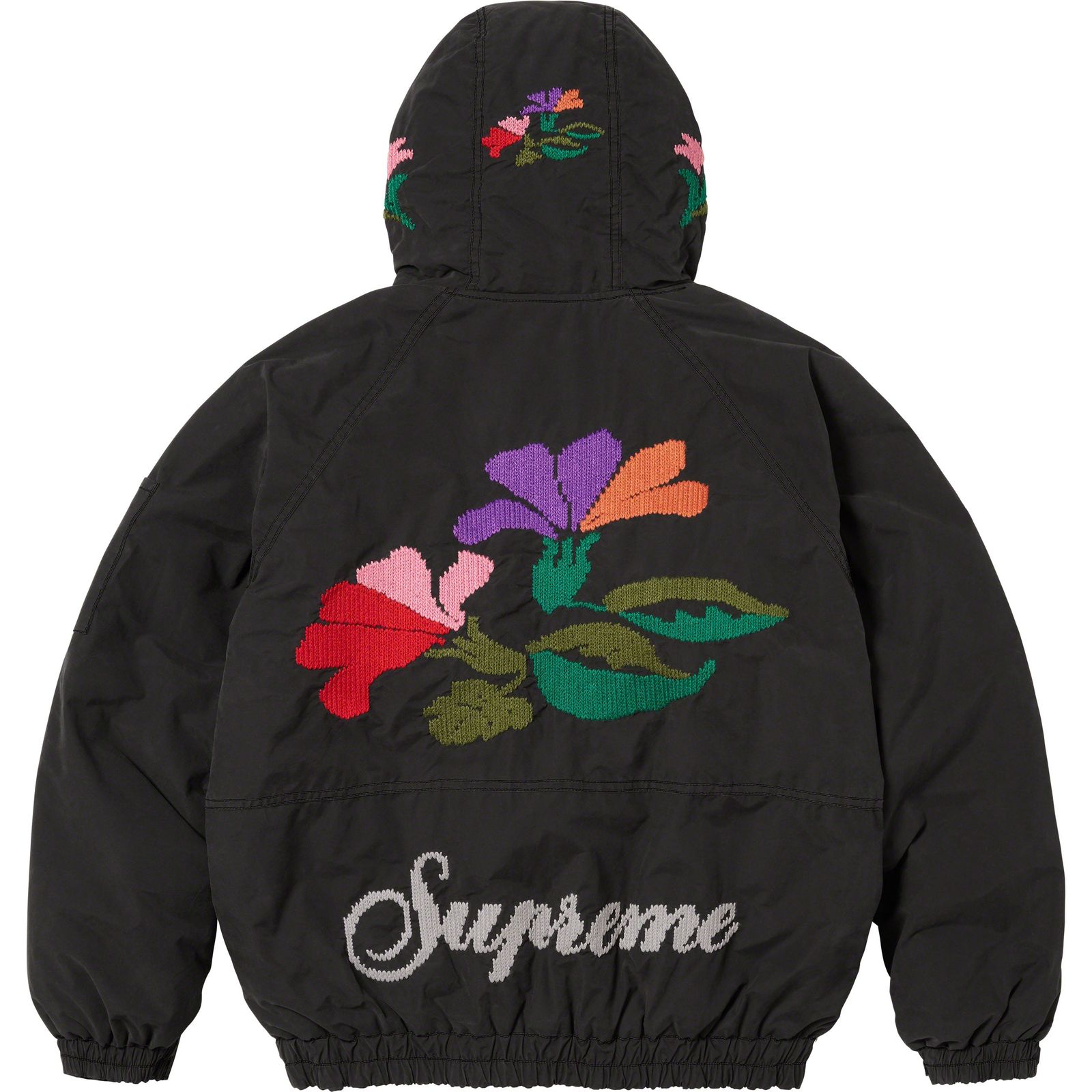 Needlepoint Hooded Jacket