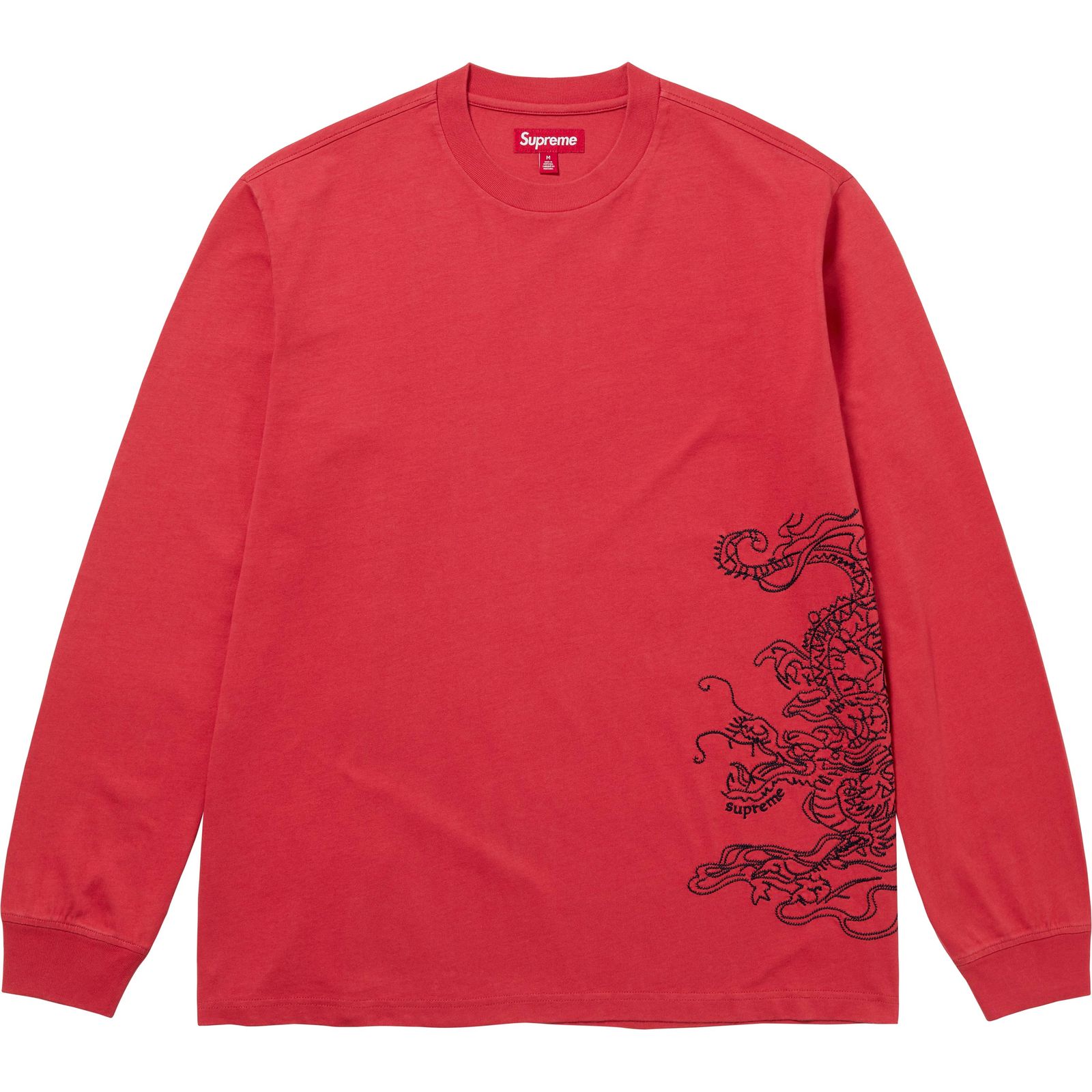 Dragon Embroidered L/S Top