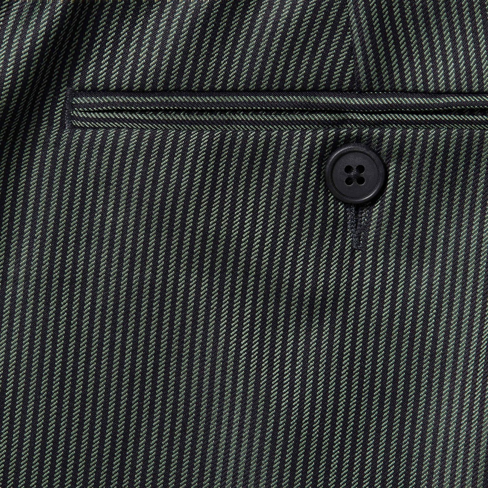Striped Wool Trouser