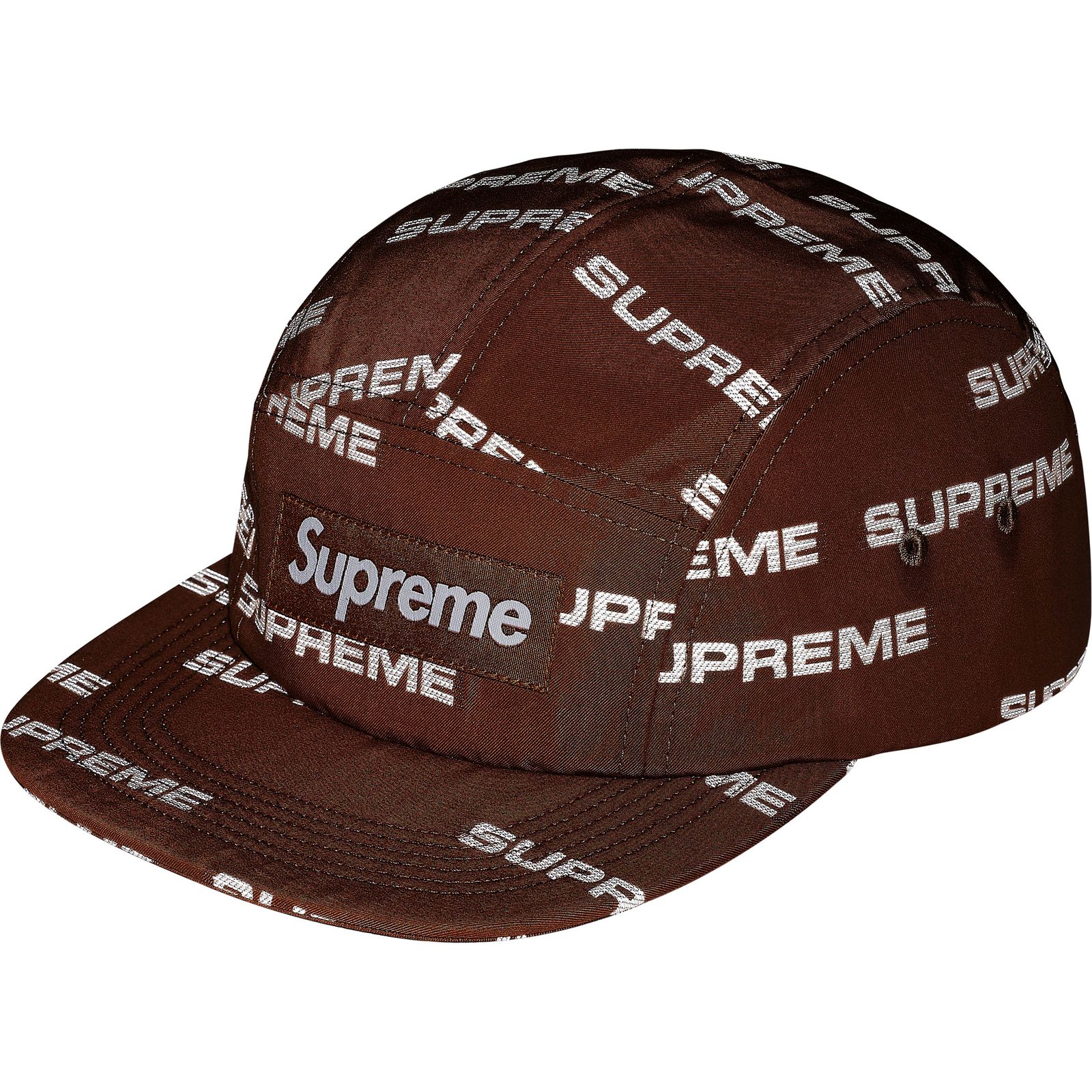 Reflective Jacquard Camp Cap