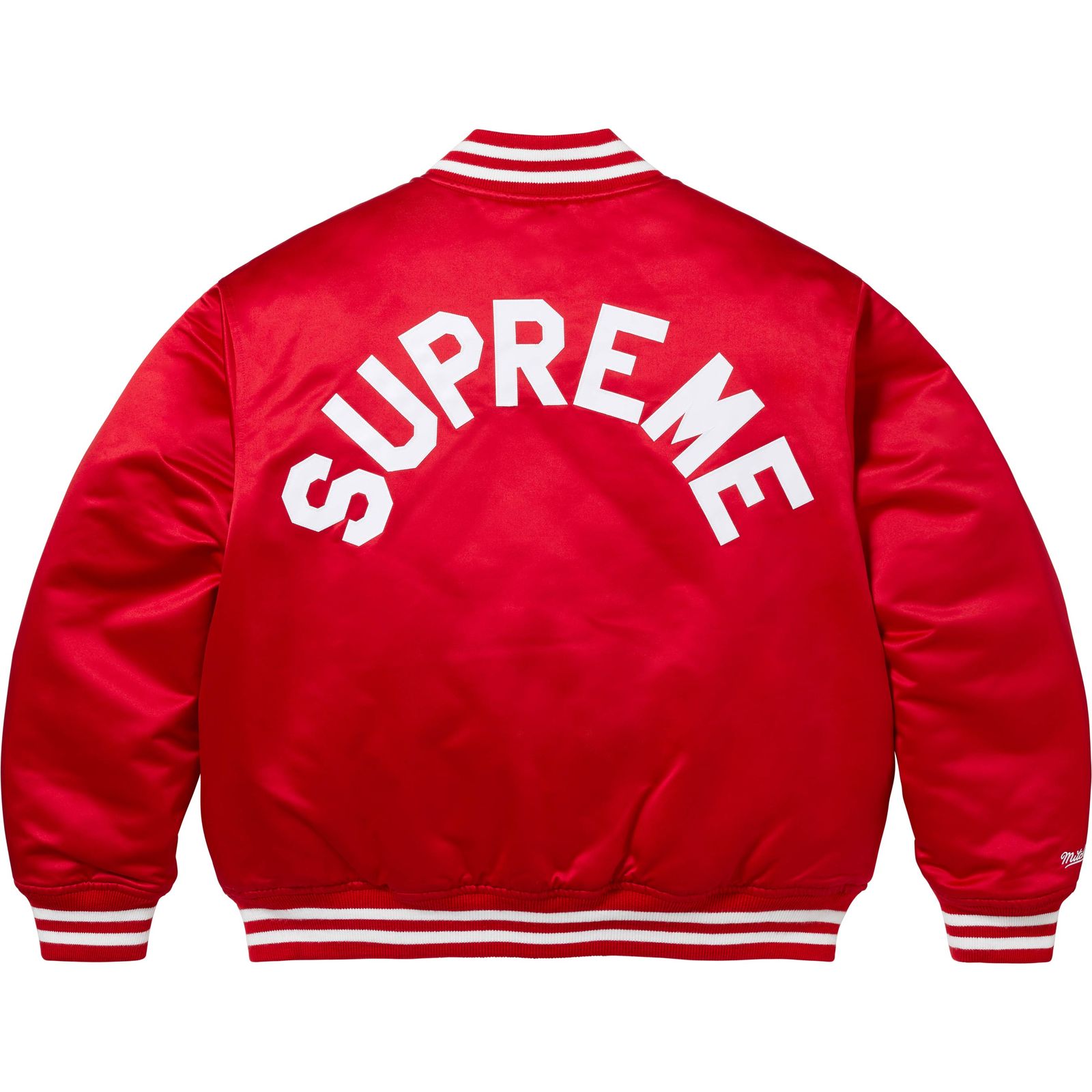 Supreme®/Mitchell & Ness Satin Varsity Jacket
