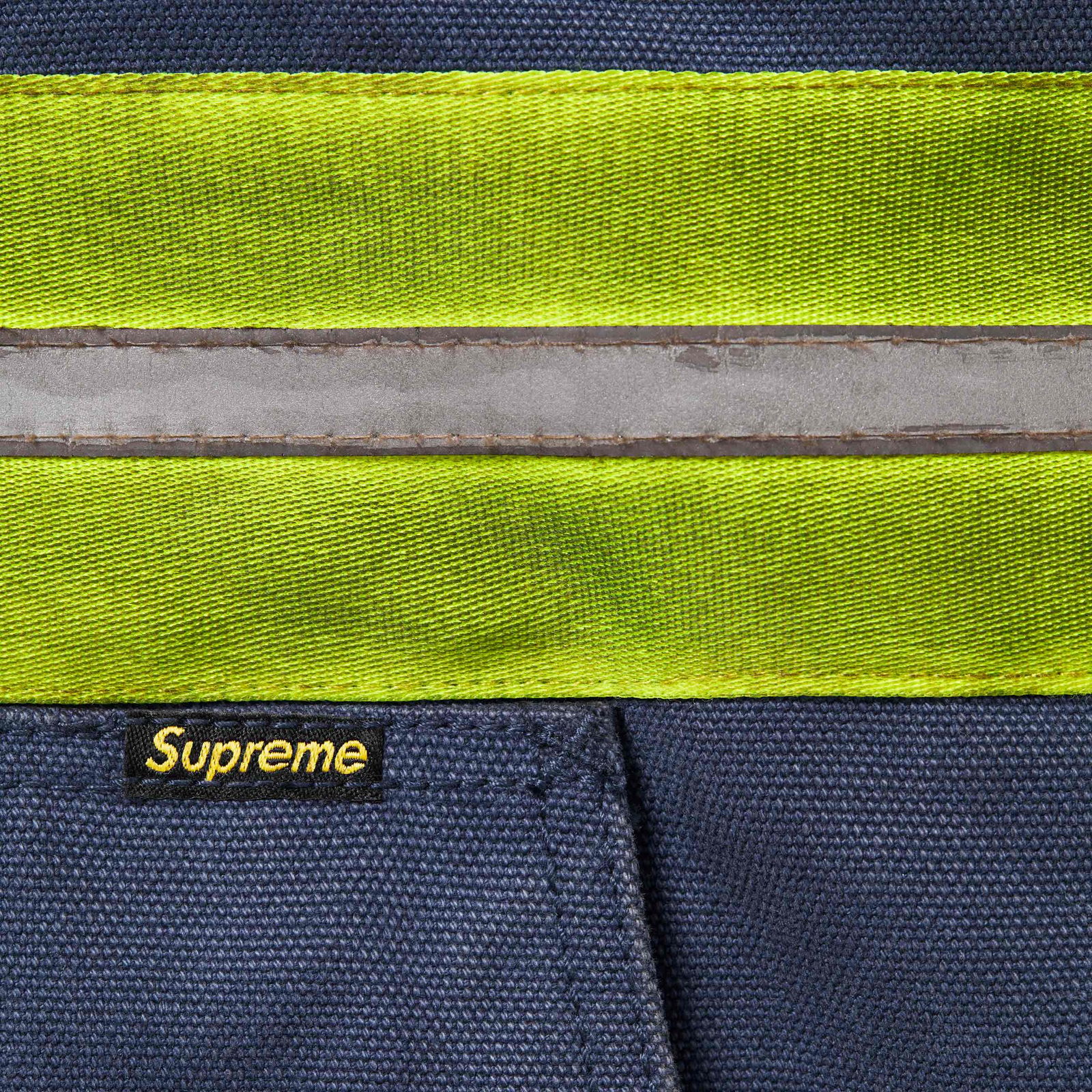 Reflective Stripe Hooded Work Jacket