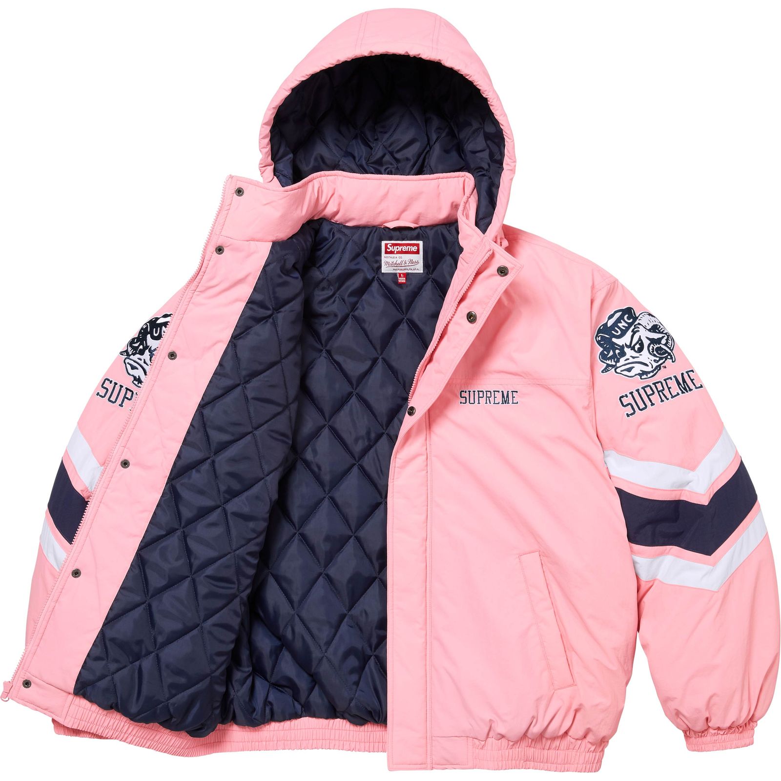 Supreme®/Mitchell & Ness NCAA Hooded Stadium Jacket