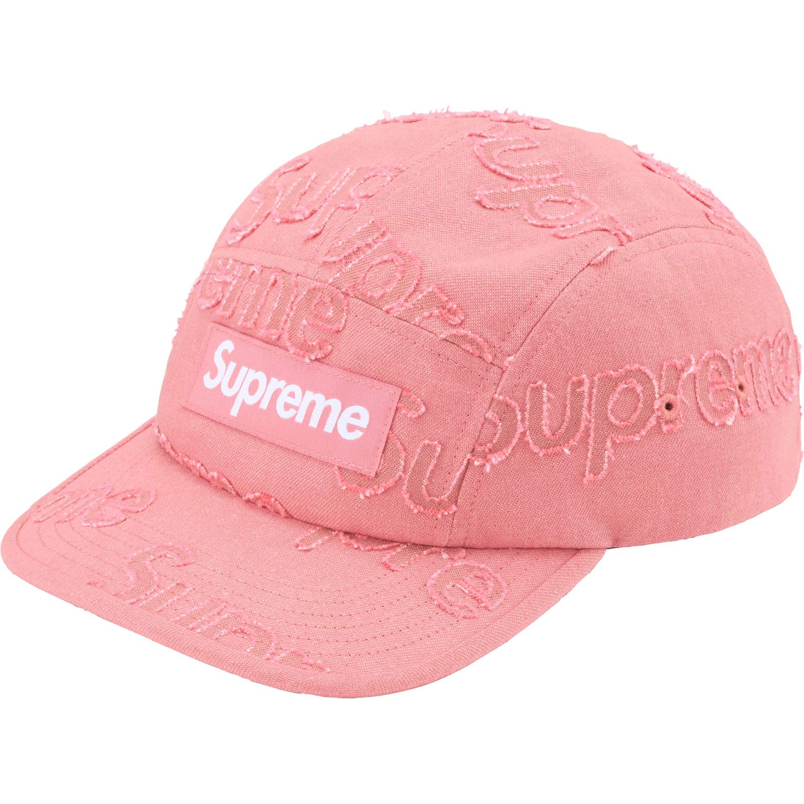 Lasered Denim Camp Cap