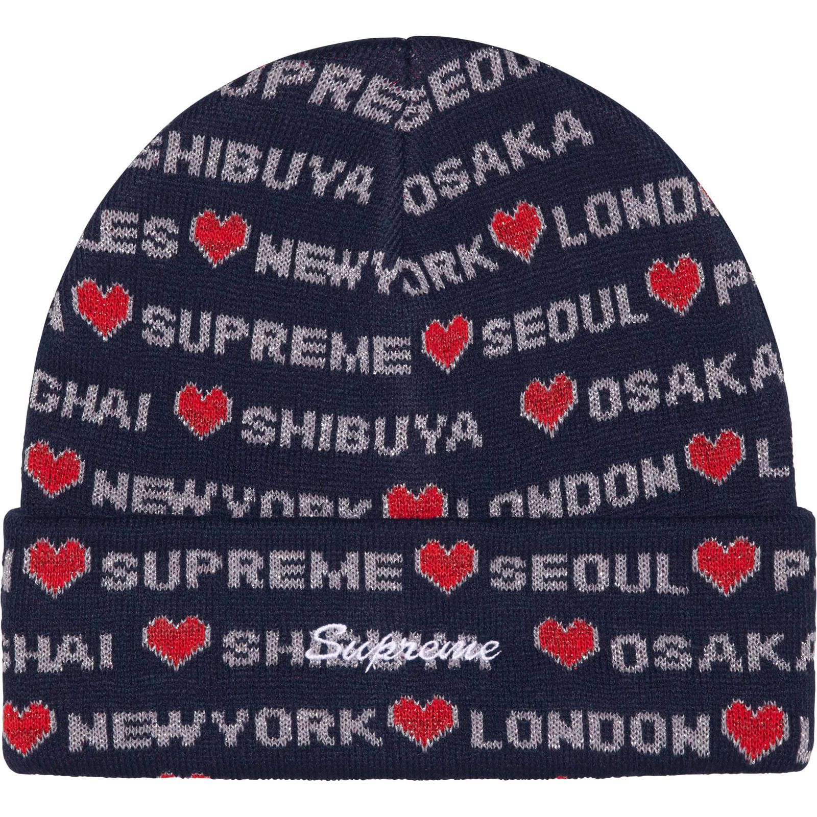 Hearts Beanie