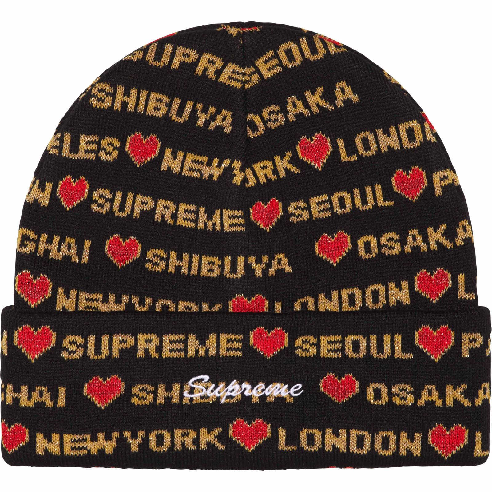 Hearts Beanie