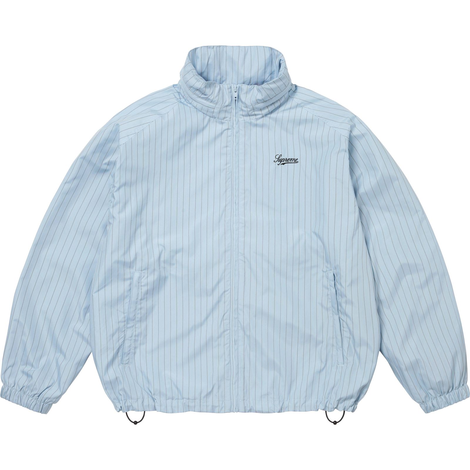 Reflective Pinstripe Track Jacket