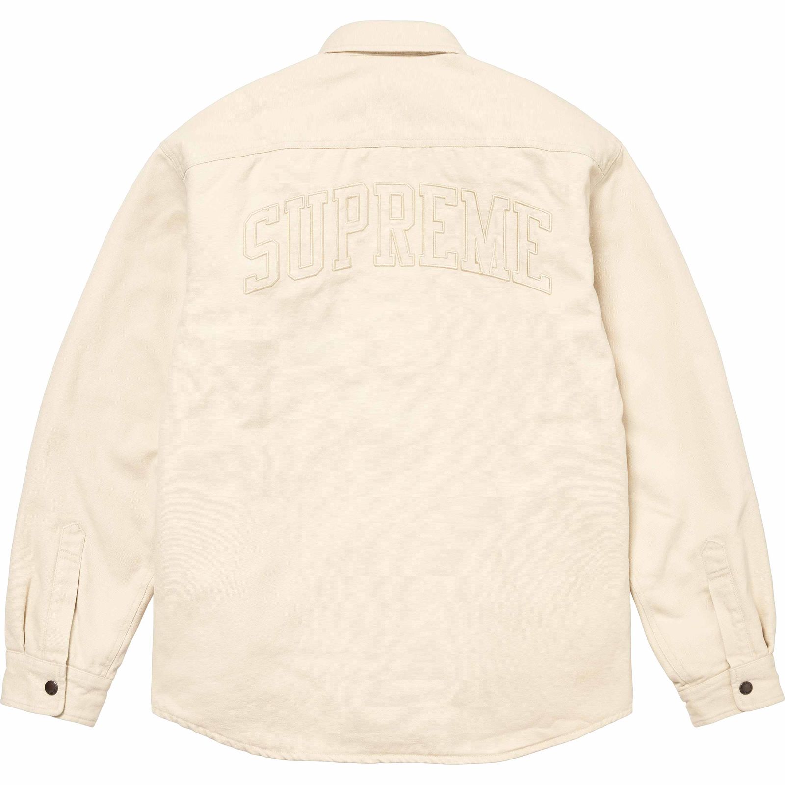 Faux Shearling Lined Work Shirt