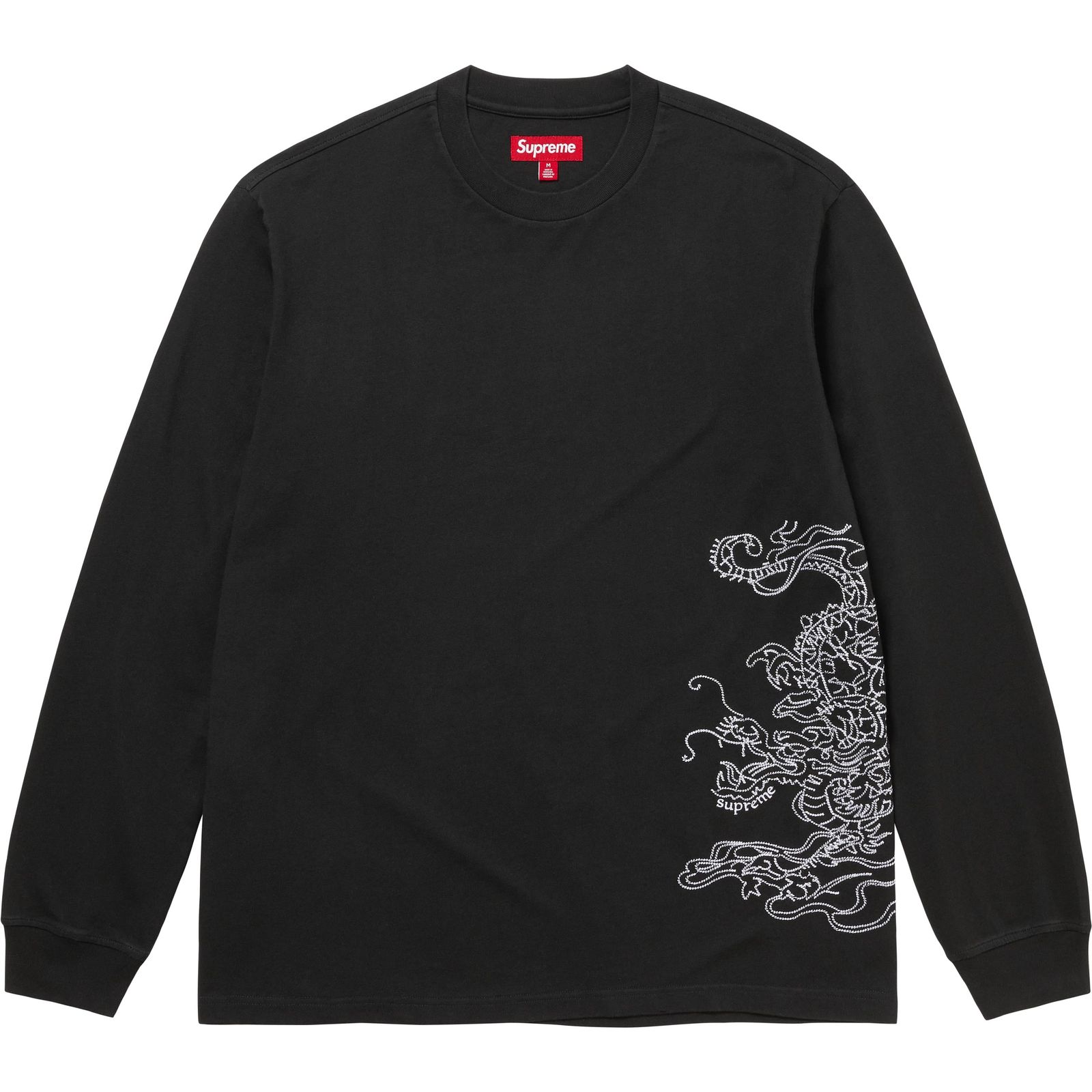Dragon Embroidered L/S Top