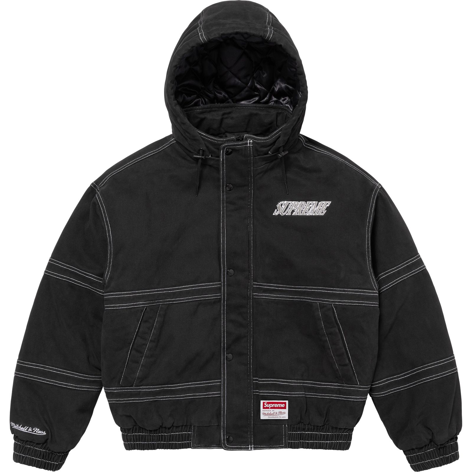 Supreme®/Mitchell & Ness® Twill Stadium Jacket