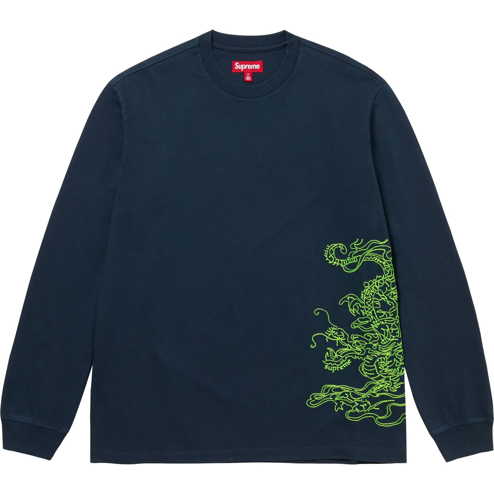 Dragon Embroidered L/S Top