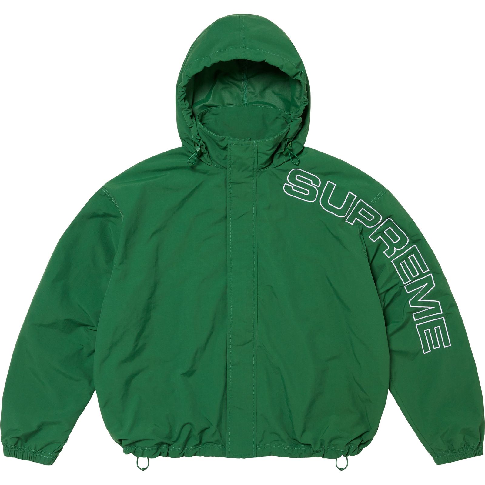 Spellout Embroidered Track Jacket