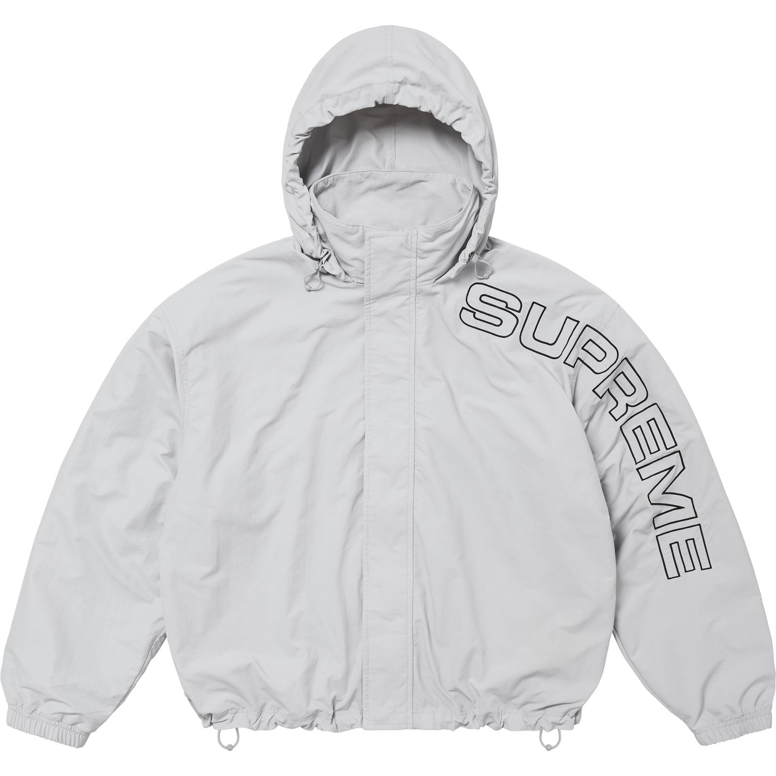 Spellout Embroidered Track Jacket