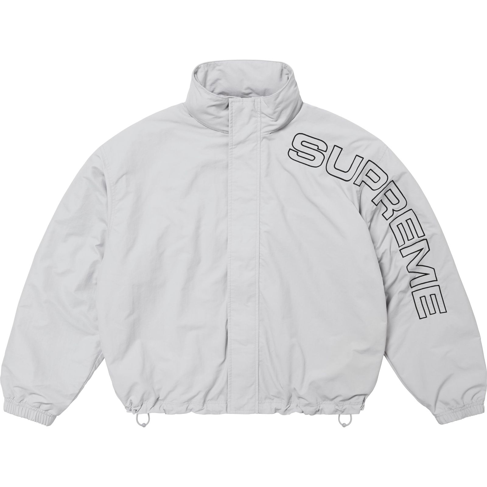 Spellout Embroidered Track Jacket