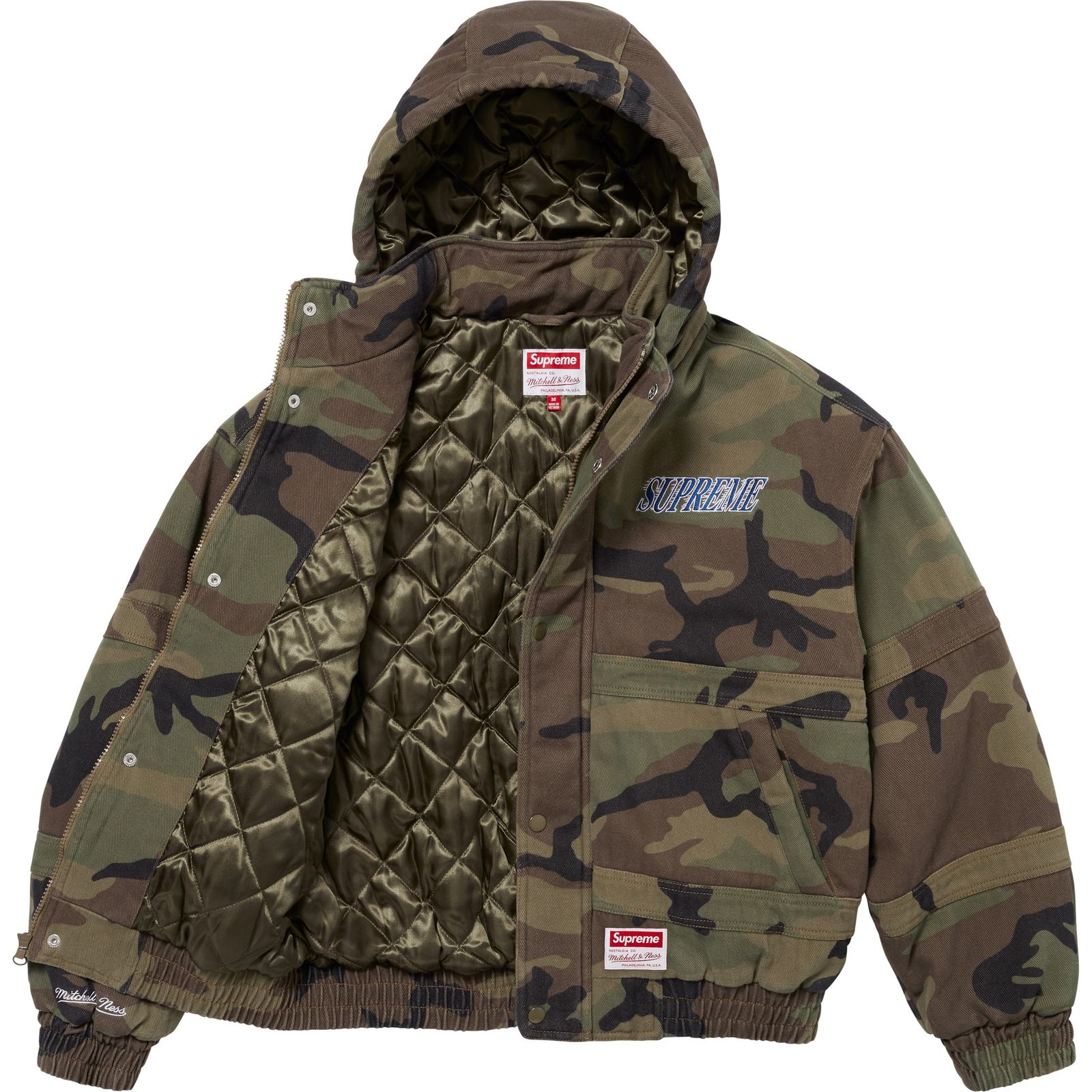 Supreme®/Mitchell & Ness® Twill Stadium Jacket