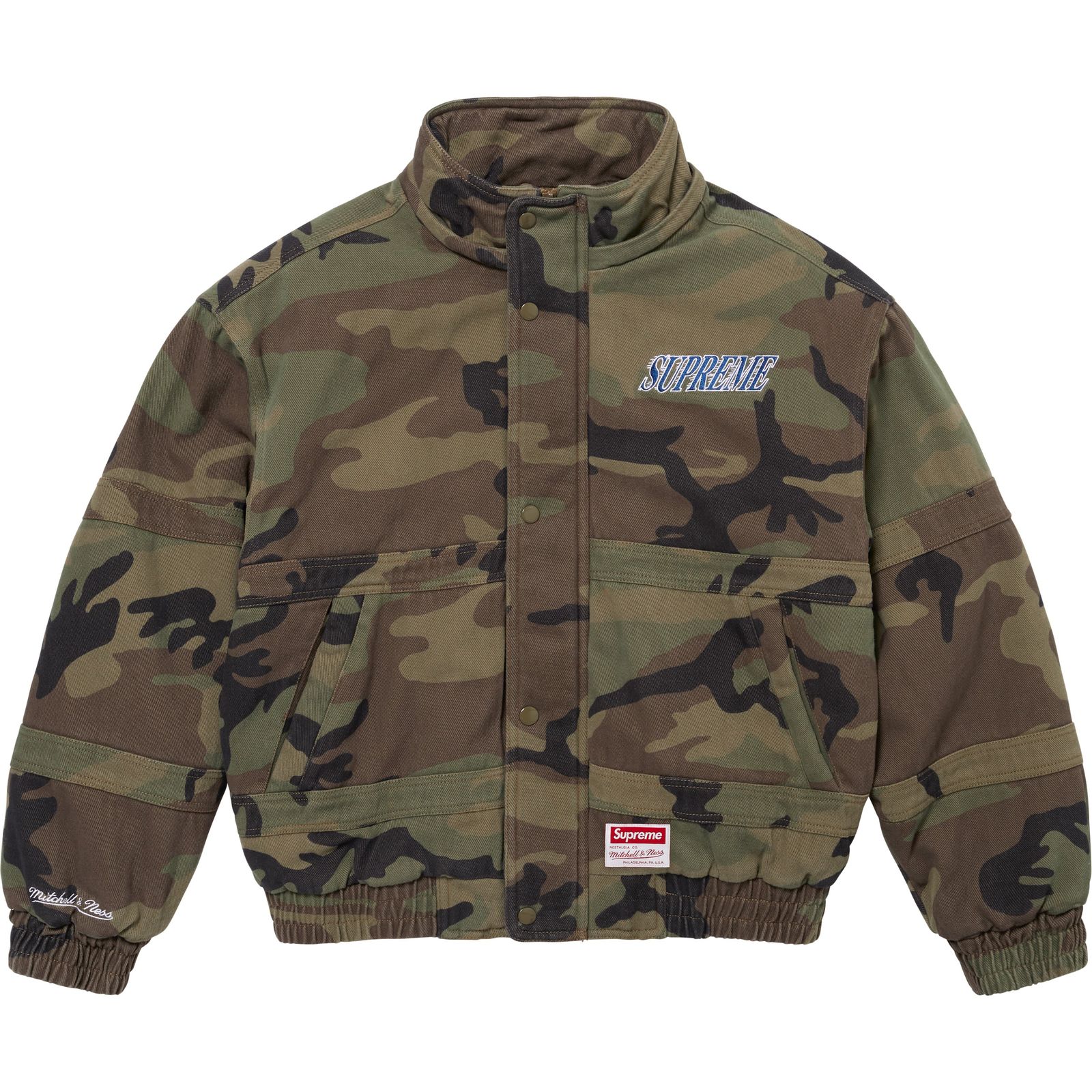 Supreme®/Mitchell & Ness® Twill Stadium Jacket