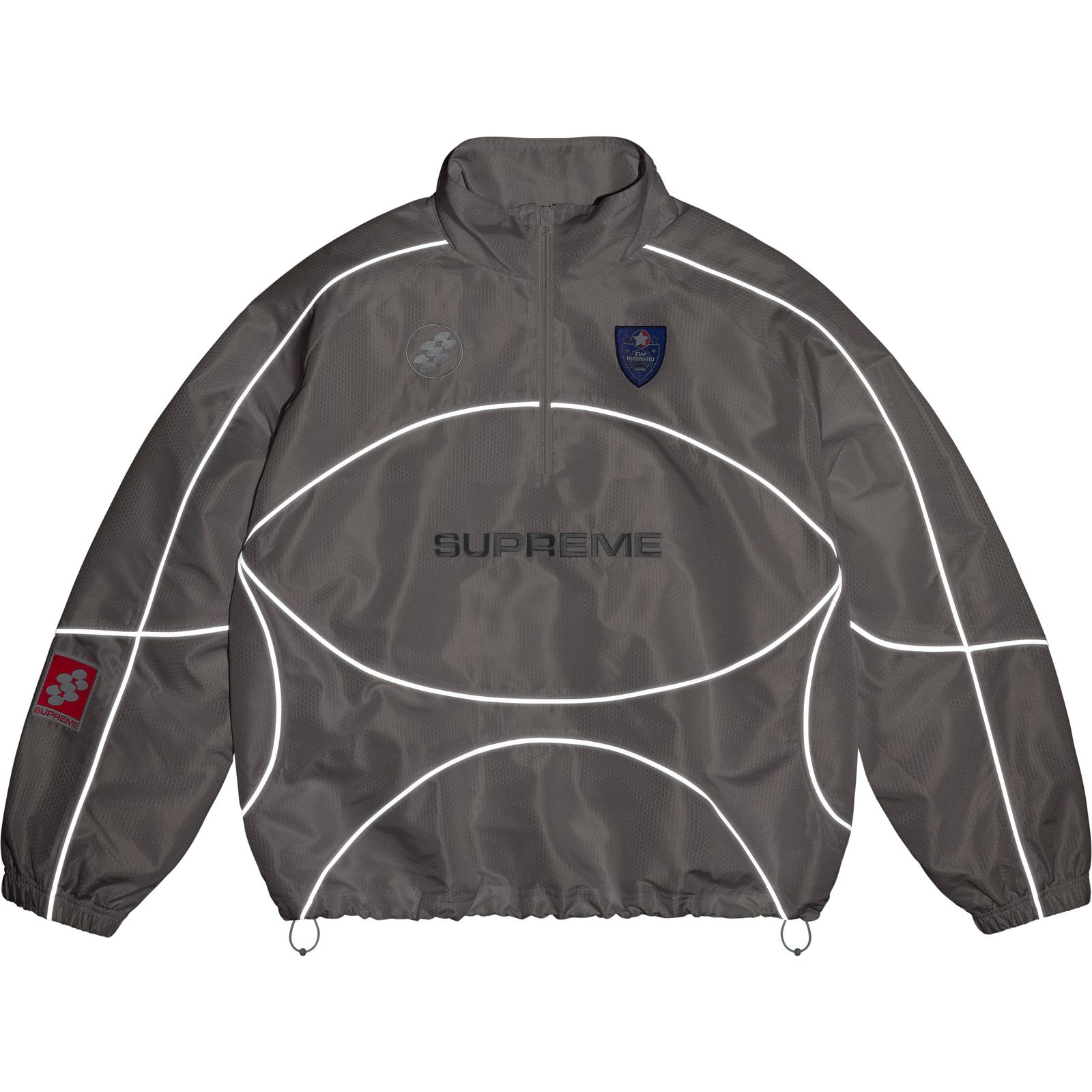 Reflective Piping Pullover