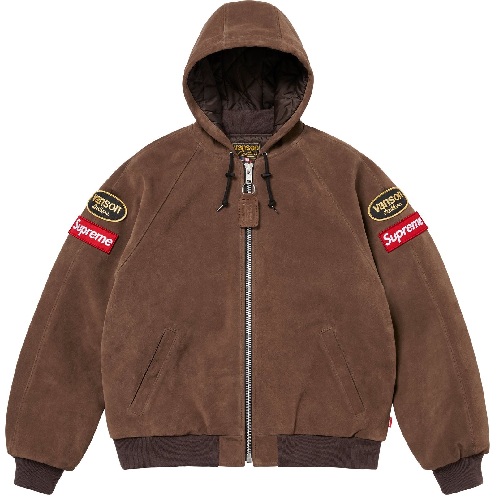 Supreme®/Vanson Leathers® Hooded Work Jacket