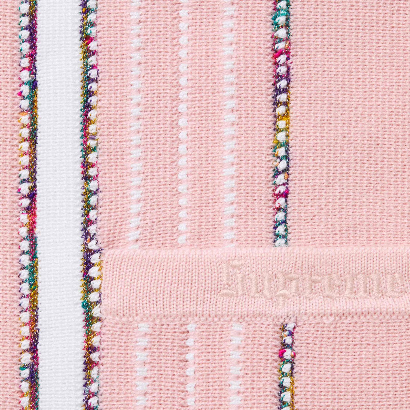 Speckle Stripe Zip Up Cardigan