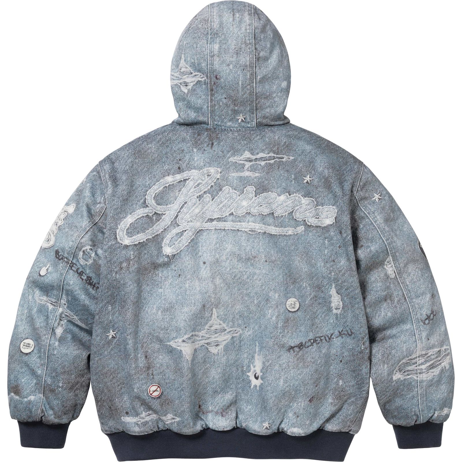 HJR Trompe L'oeil Hooded Work Jacket